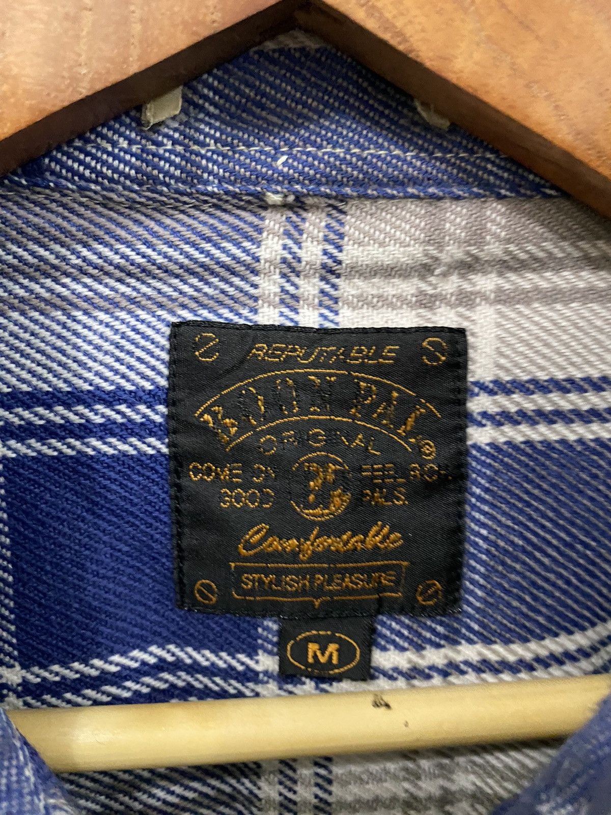 Flannel × Vintage Vintage Boon Pat Button Flannel Size US M / EU 48-50 / 2 - 7 Thumbnail