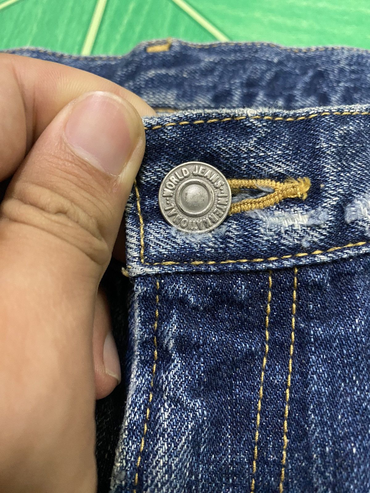 Hysteric Glamour × Sophnet. × uniform experiment SOPHNET Distressed Designed Denim Jeans Size US 32 / EU 48 - 4 Thumbnail