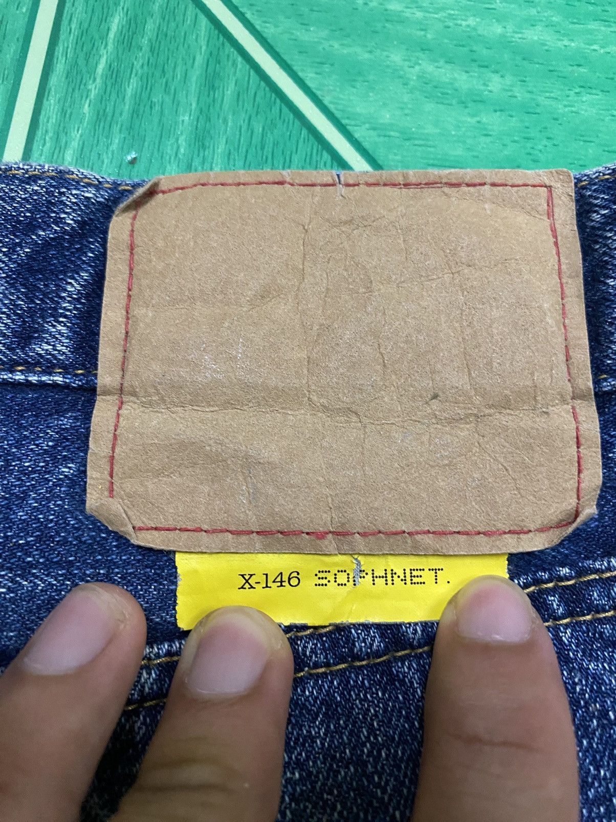 Hysteric Glamour × Sophnet. × uniform experiment SOPHNET Distressed Designed Denim Jeans Size US 32 / EU 48 - 9 Thumbnail