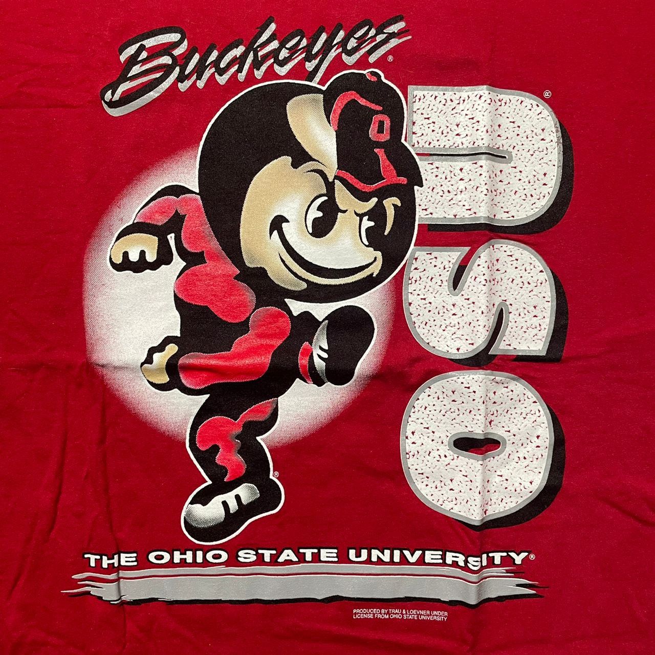 Vintage Vintage 04’s Ohio State NCAA Buckeyes OSU Red Sweatshirt nfl Size US XL / EU 56 / 4 - 2 Preview