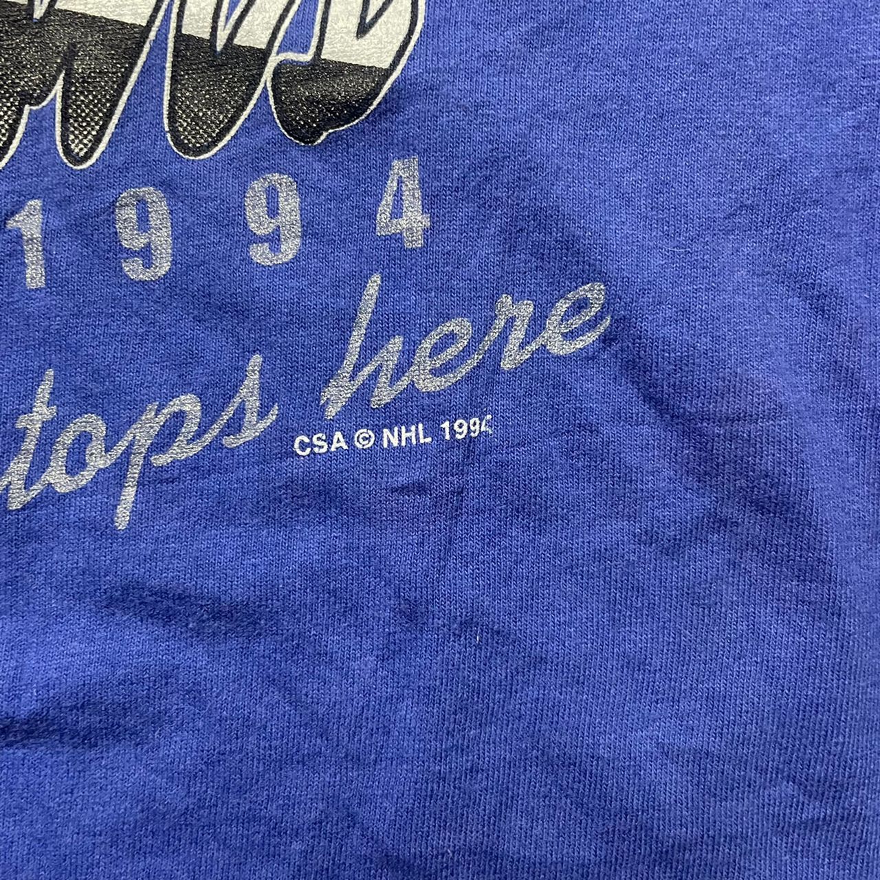 Vintage 90's 1994 NHL New York Rangers Stanley Cup