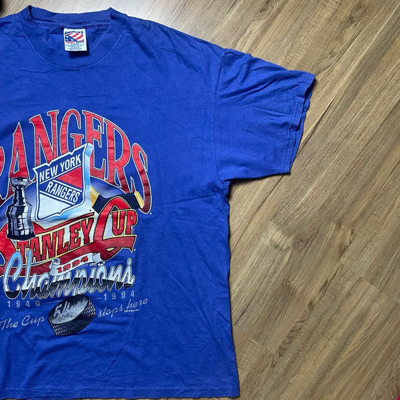Vintage 90's 1994 NHL New York Rangers Stanley Cup