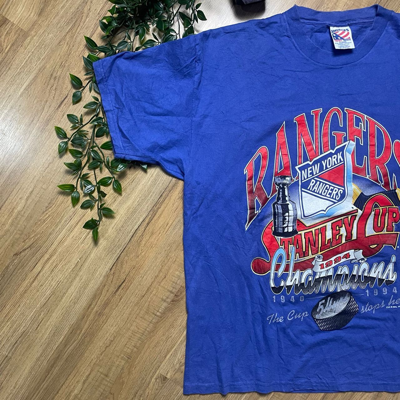 Vintage 90's 1994 NHL New York Rangers Stanley Cup