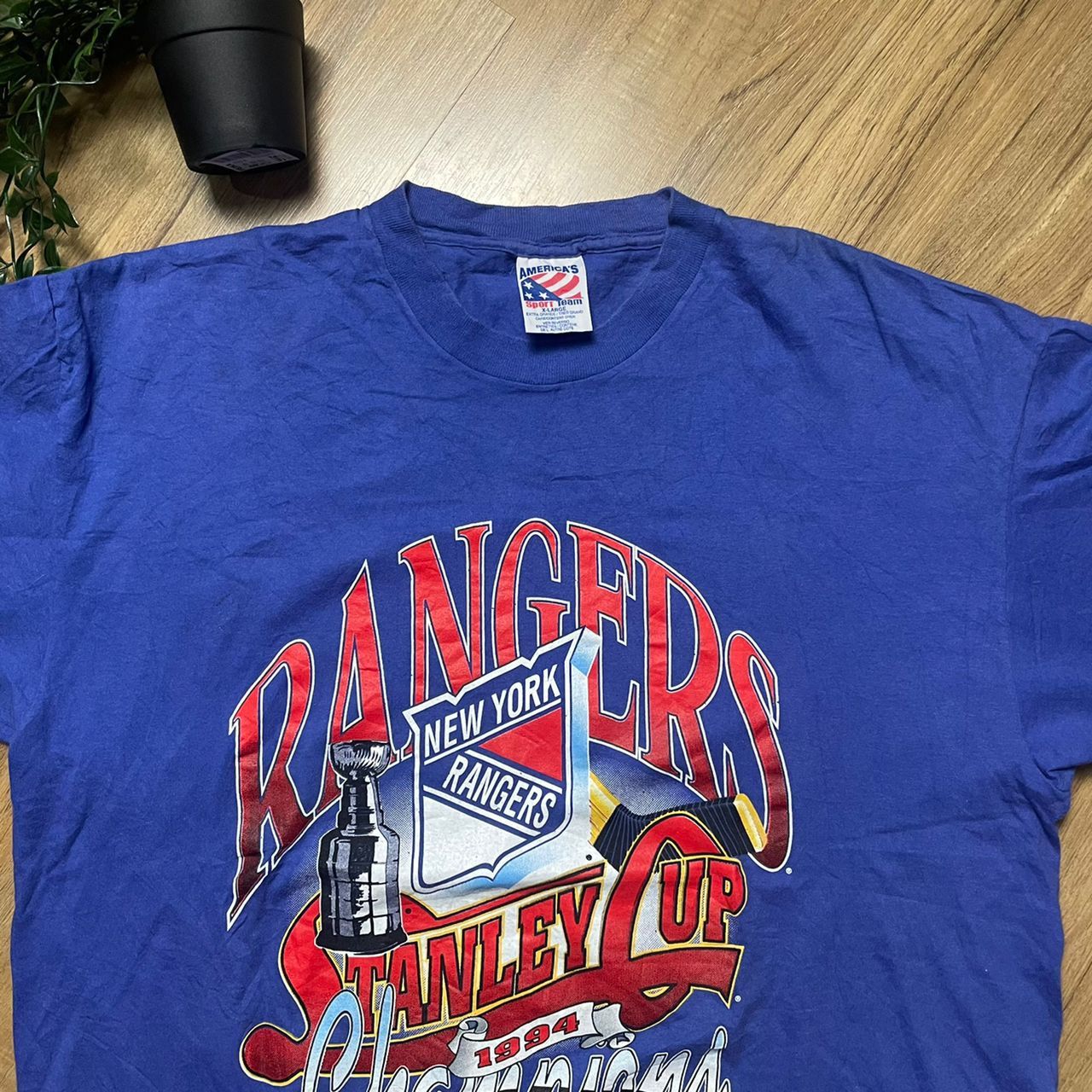 Vintage 90's 1994 NHL New York Rangers Stanley Cup