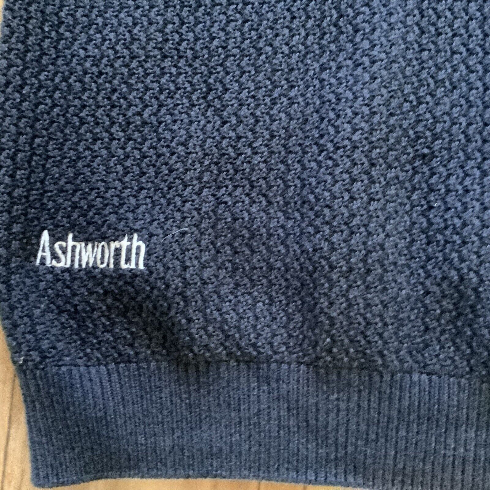 Ashworth Ashworth Golf Mens Black Cotton Sweater Vest 90's Large Grailed