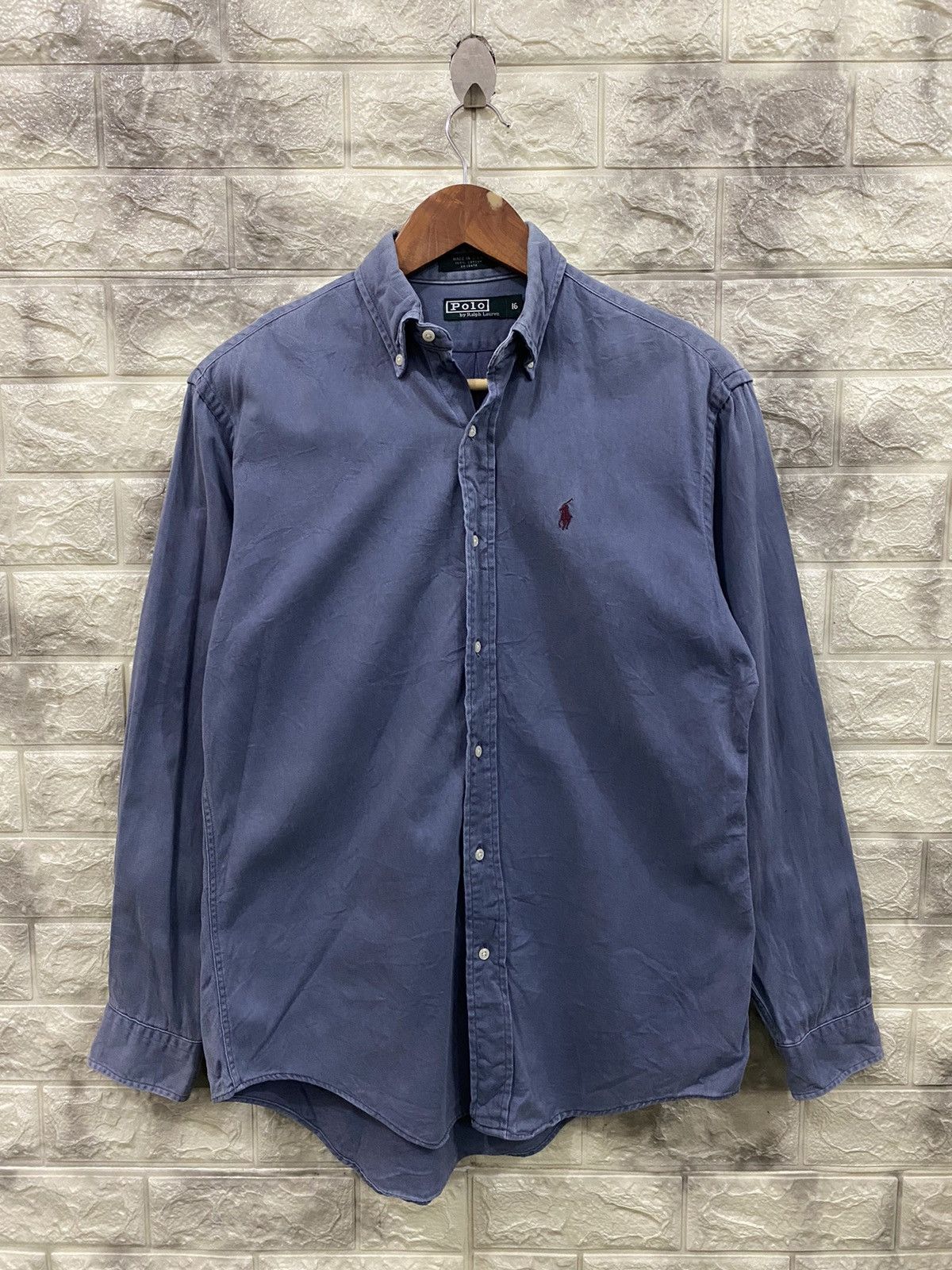 Polo Ralph Lauren Vintage Polo Ralph Lauren button shirt Size US M / EU 48-50 / 2 - 2 Thumbnail
