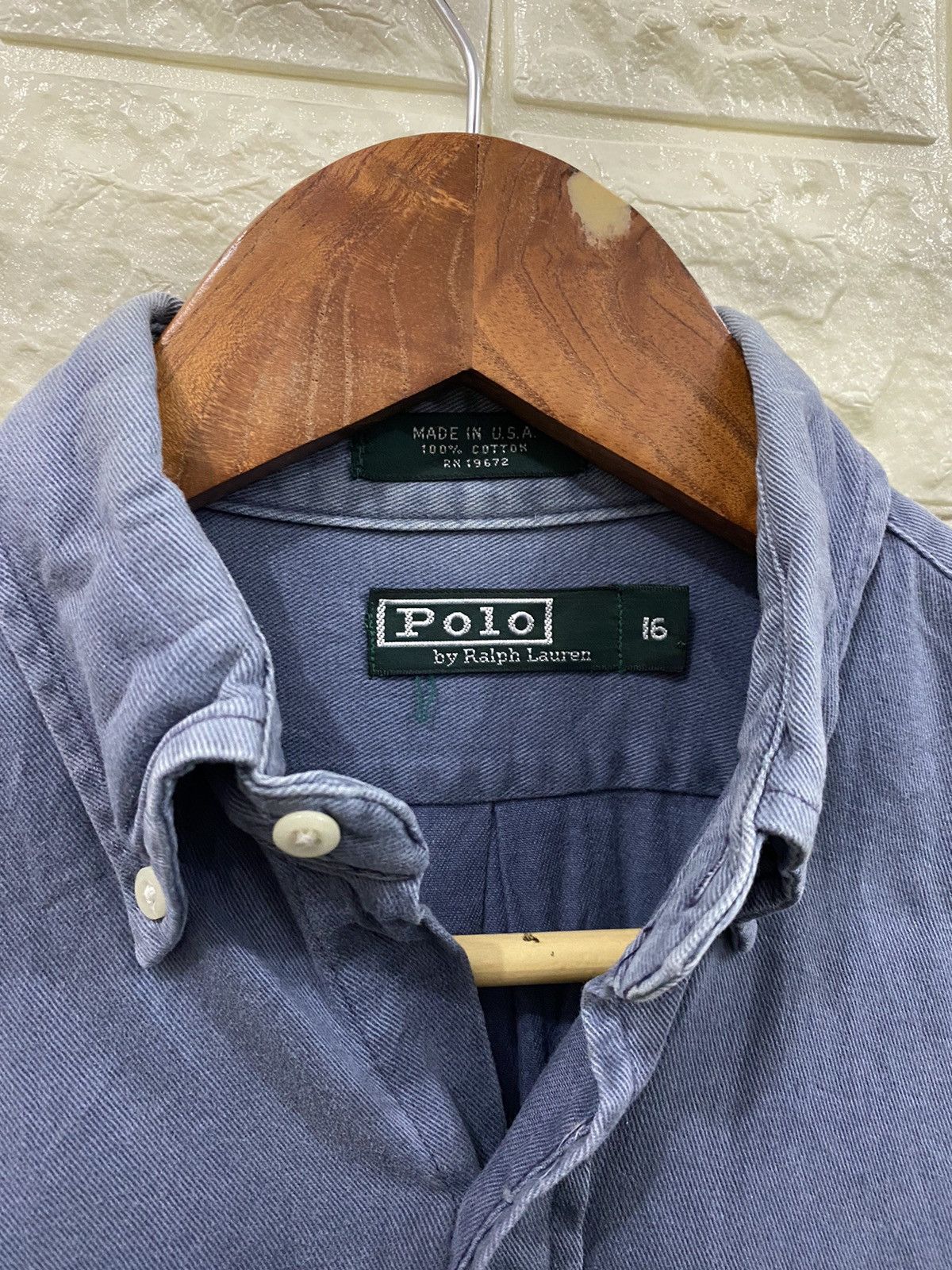 Polo Ralph Lauren Vintage Polo Ralph Lauren button shirt Size US M / EU 48-50 / 2 - 6 Thumbnail
