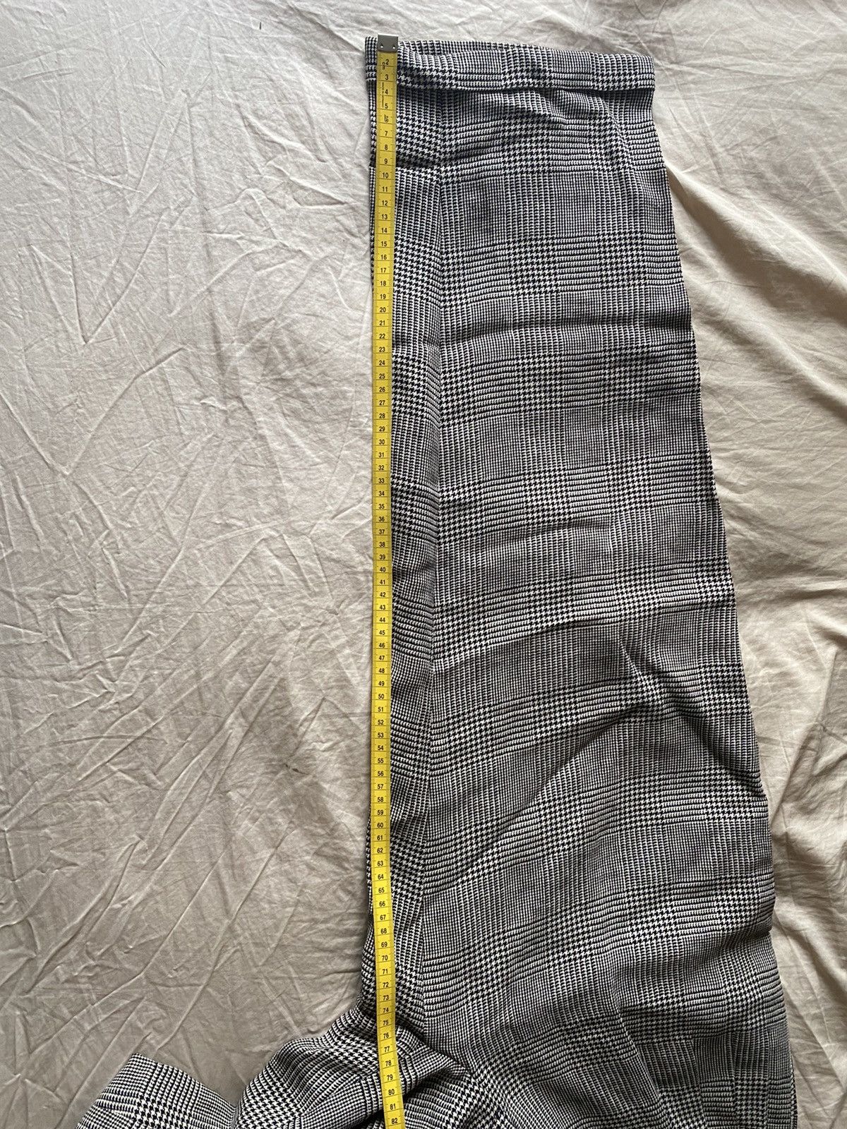 Gucci Gucci wide leg checked trouser as worn by Harry styles Size US 32 / EU 48 - 18 Thumbnail