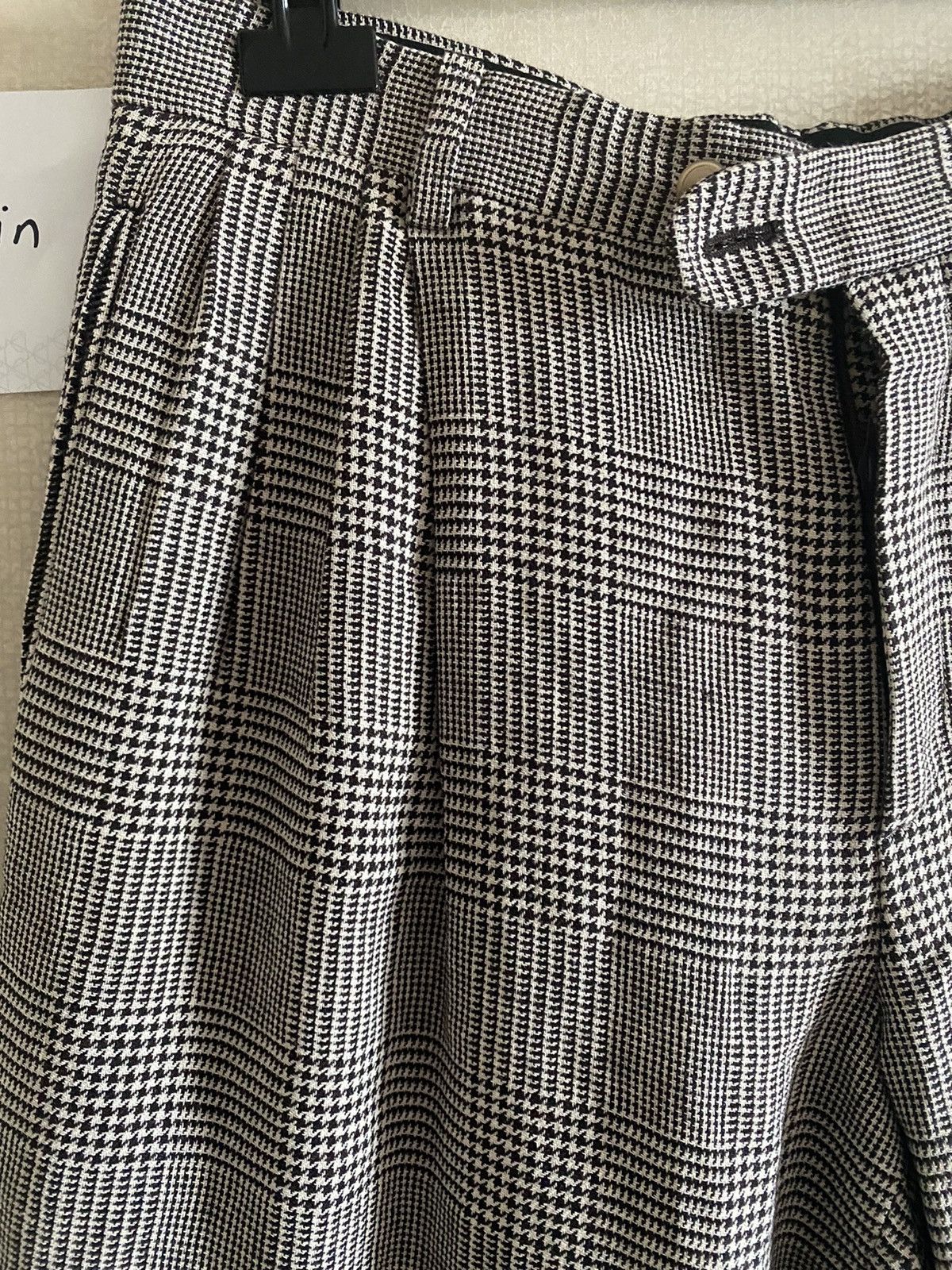 Gucci Gucci wide leg checked trouser as worn by Harry styles Size US 32 / EU 48 - 3 Thumbnail