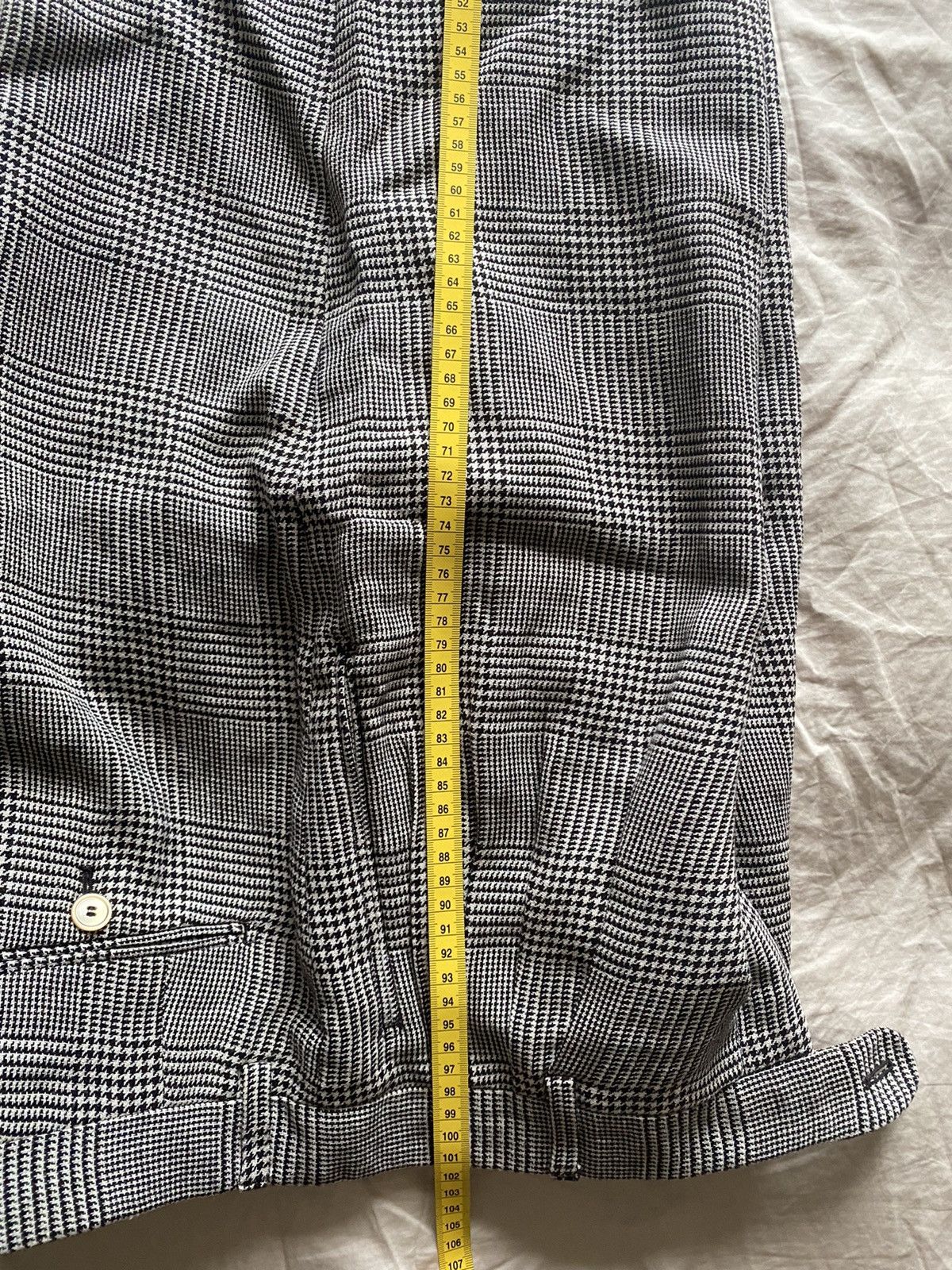 Gucci Gucci wide leg checked trouser as worn by Harry styles Size US 32 / EU 48 - 20 Thumbnail