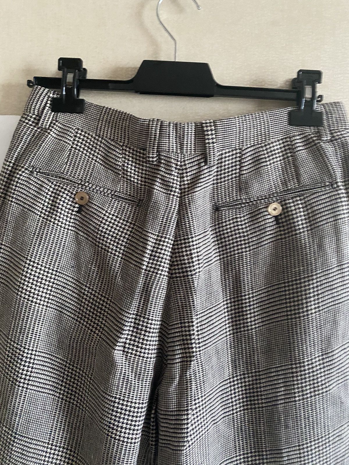 Gucci Gucci wide leg checked trouser as worn by Harry styles Size US 32 / EU 48 - 5 Thumbnail