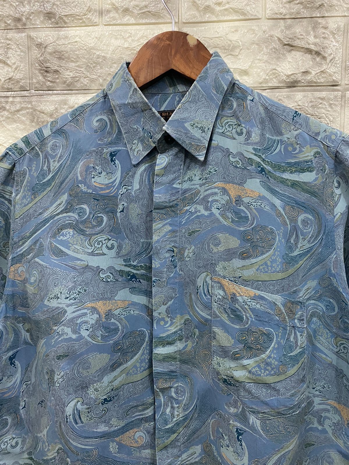 Vintage Vintage Thai Silk Hawaii Shirt Size US M / EU 48-50 / 2 - 3 Thumbnail