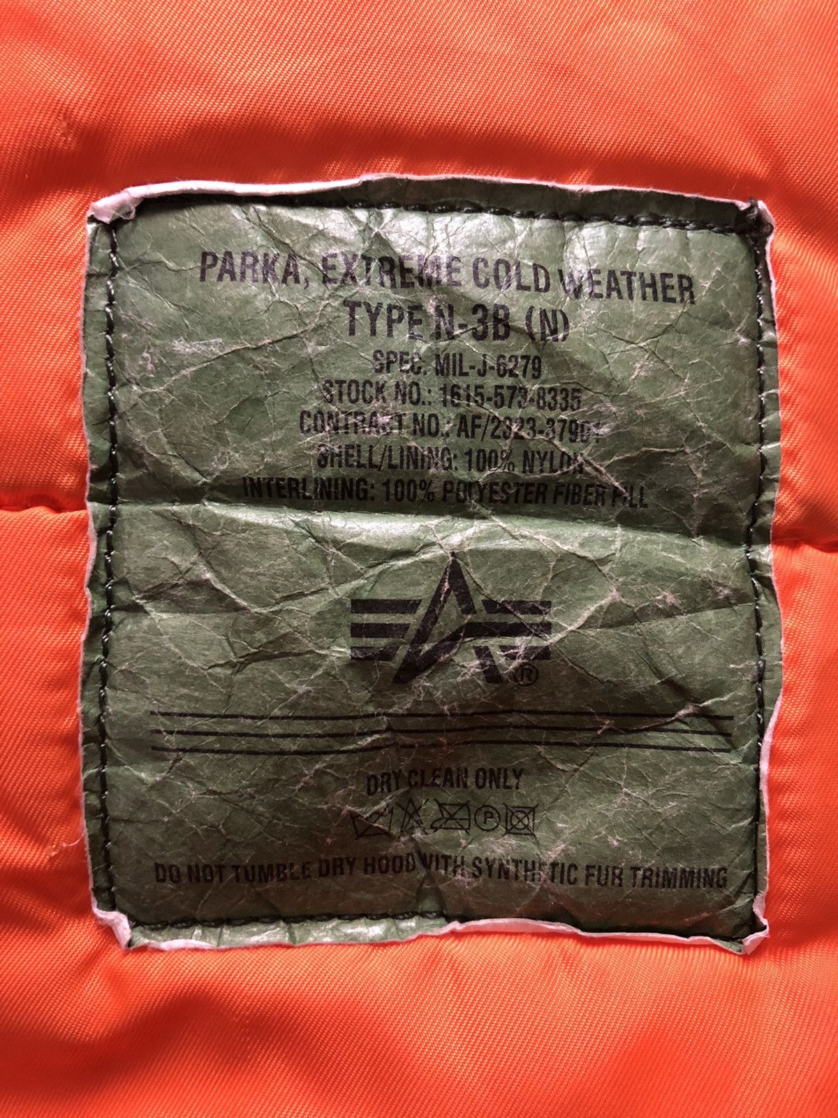 Alpha Industries Alpha Industries N-3B(N) Parka Size US L / EU 52-54 / 3 - 6 Thumbnail