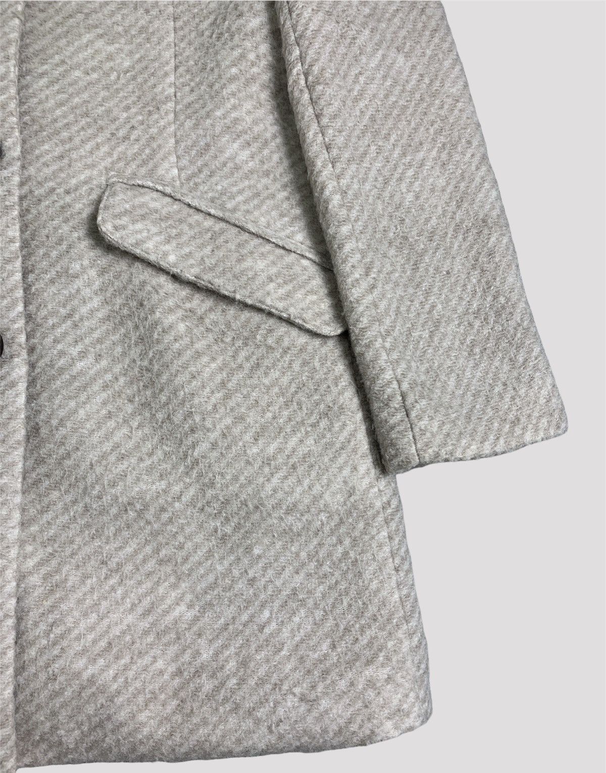 Beams Plus Vintage Beams Heart Cashmere Wool Coat Size M / US 6-8 / IT 42-44 - 8 Thumbnail