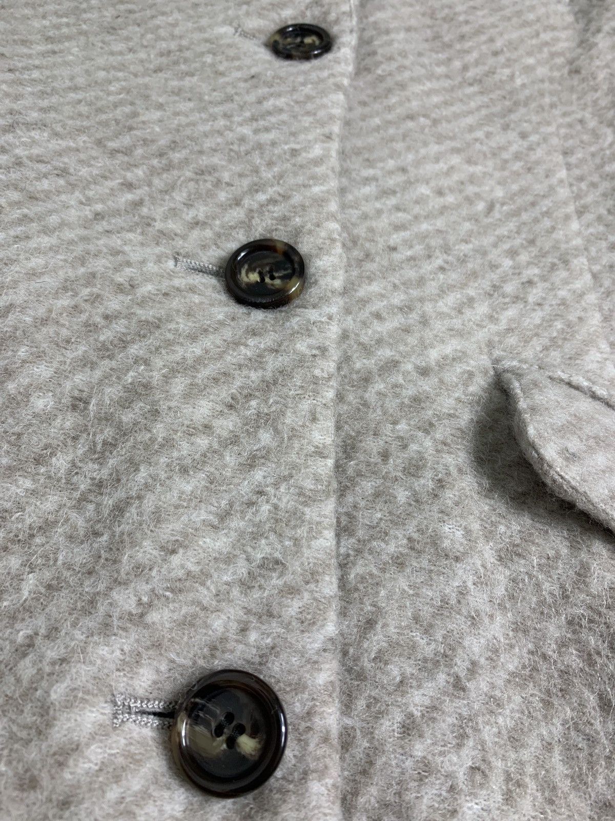 Beams Plus Vintage Beams Heart Cashmere Wool Coat Size M / US 6-8 / IT 42-44 - 7 Thumbnail