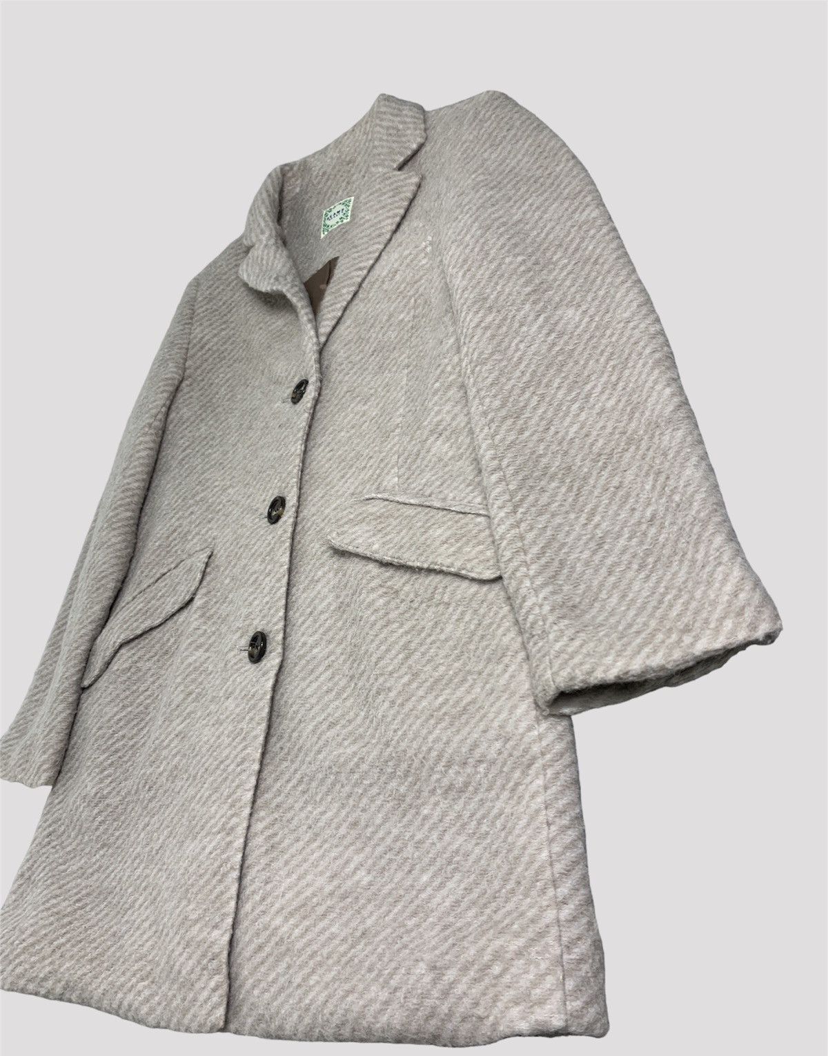 Beams Plus Vintage Beams Heart Cashmere Wool Coat Size M / US 6-8 / IT 42-44 - 3 Thumbnail