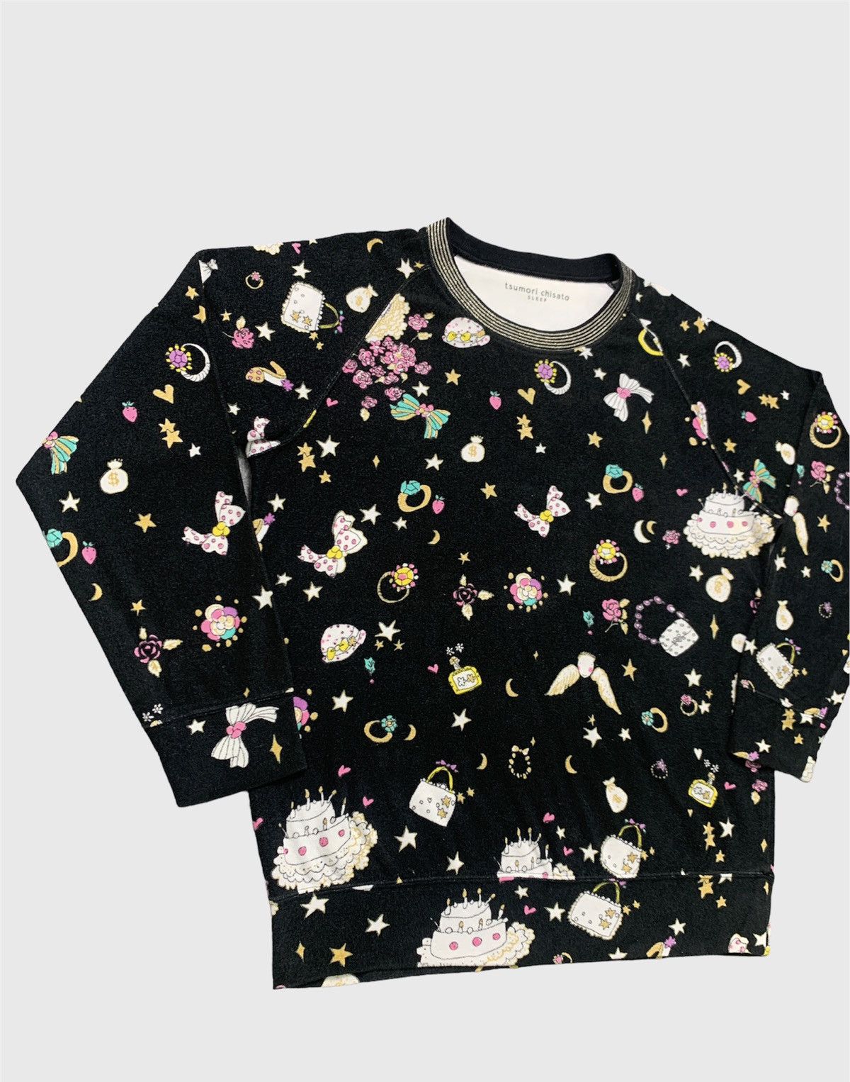 Tsumori Chisato × Vintage Vintage 90s Tsumori Chisato Sleep Issey Miyake Sweatshirt Size US M / EU 48-50 / 2 - 2 Thumbnail