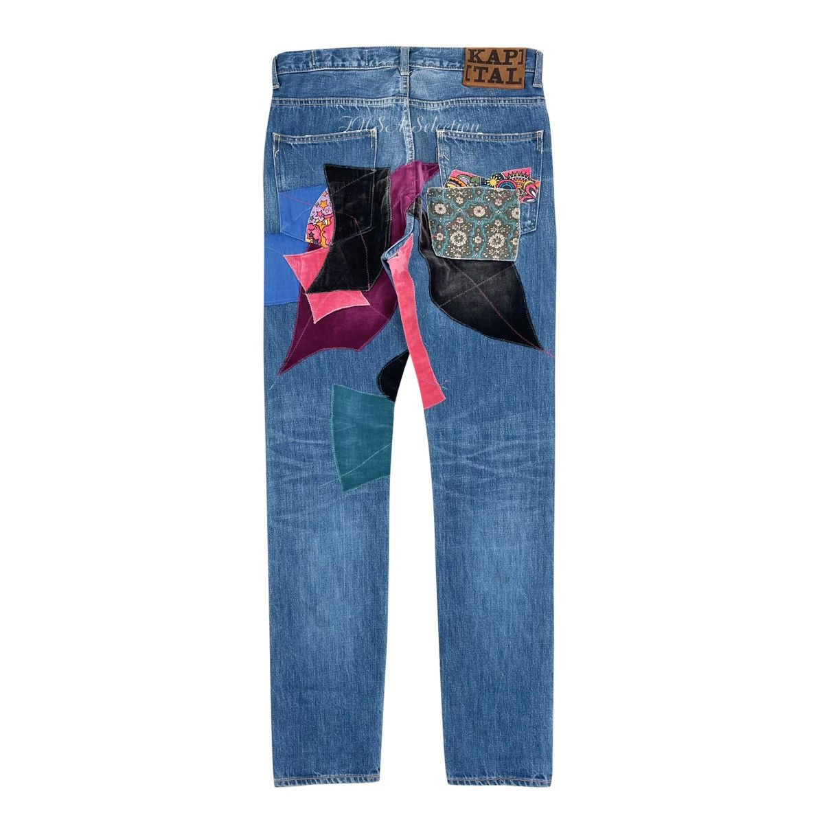 Kapital Kountry FW14 Psychedelic Denim Jeans Size US 30 / EU 46 - 2 Thumbnail