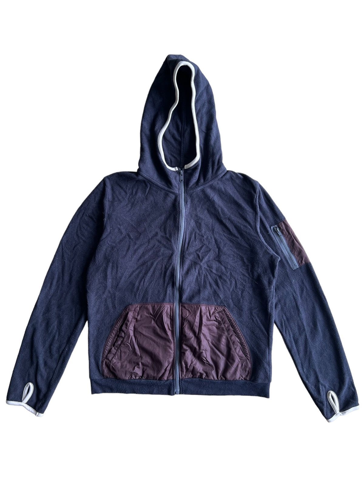 Jun Takahashi GRAIL🔥FW15 Undercover Jun Takahashi Hybrid Ninja Zip Hoodie Size US M / EU 48-50 / 2 - 1 Thumbnail