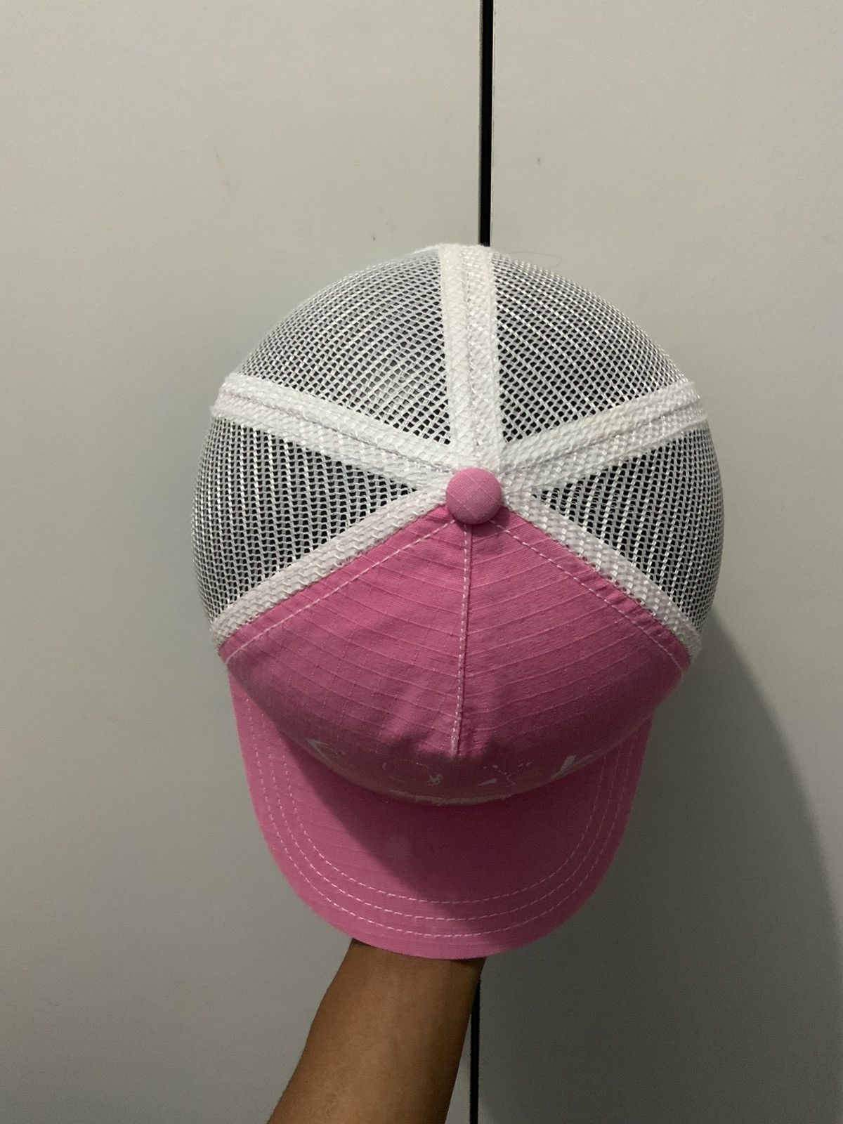 Japanese Brand ROXY Surf Faded Pinky Trucker Hat Size ONE SIZE - 8 Thumbnail