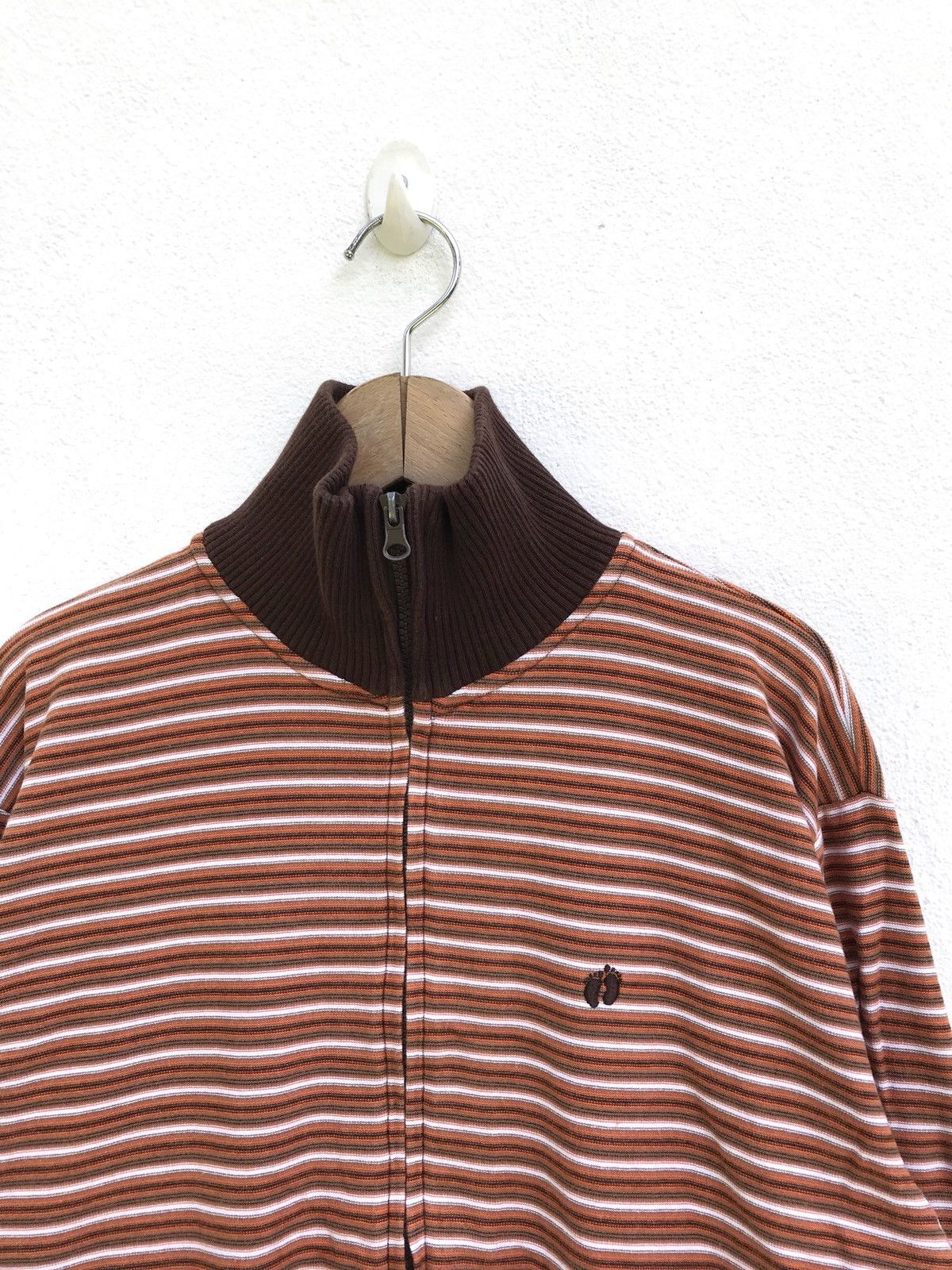 Hang Ten Hang Ten Striped Zipper Sweater Size US M / EU 48-50 / 2 - 2 Preview