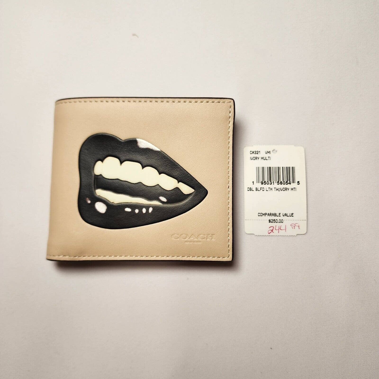 Coach X Tom Wesselmann store cardholder