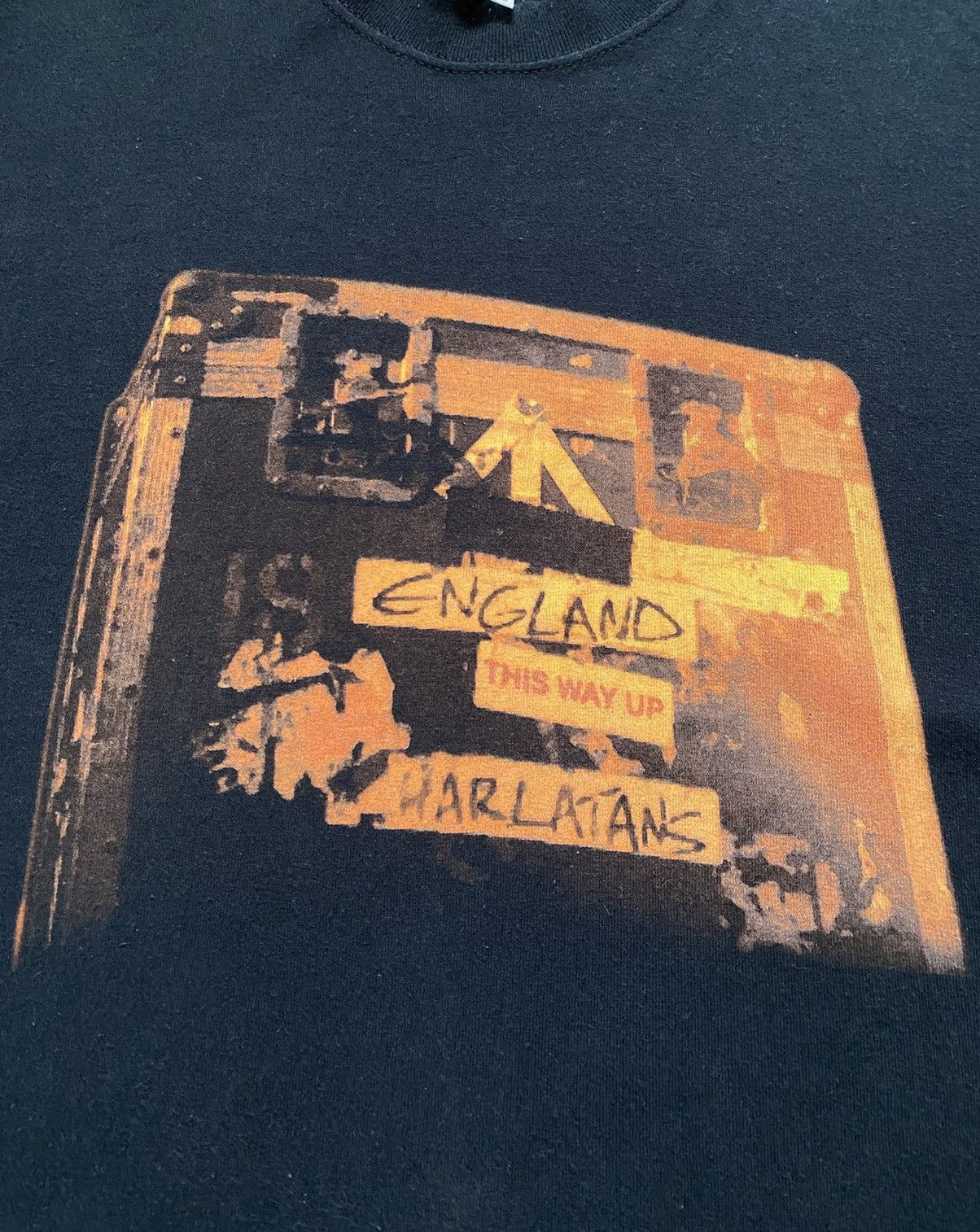 Band Tees Vintage The Charlatans UK Tour 2001 T Shirt Radiohead Smiths Size US M / EU 48-50 / 2 - 2 Thumbnail