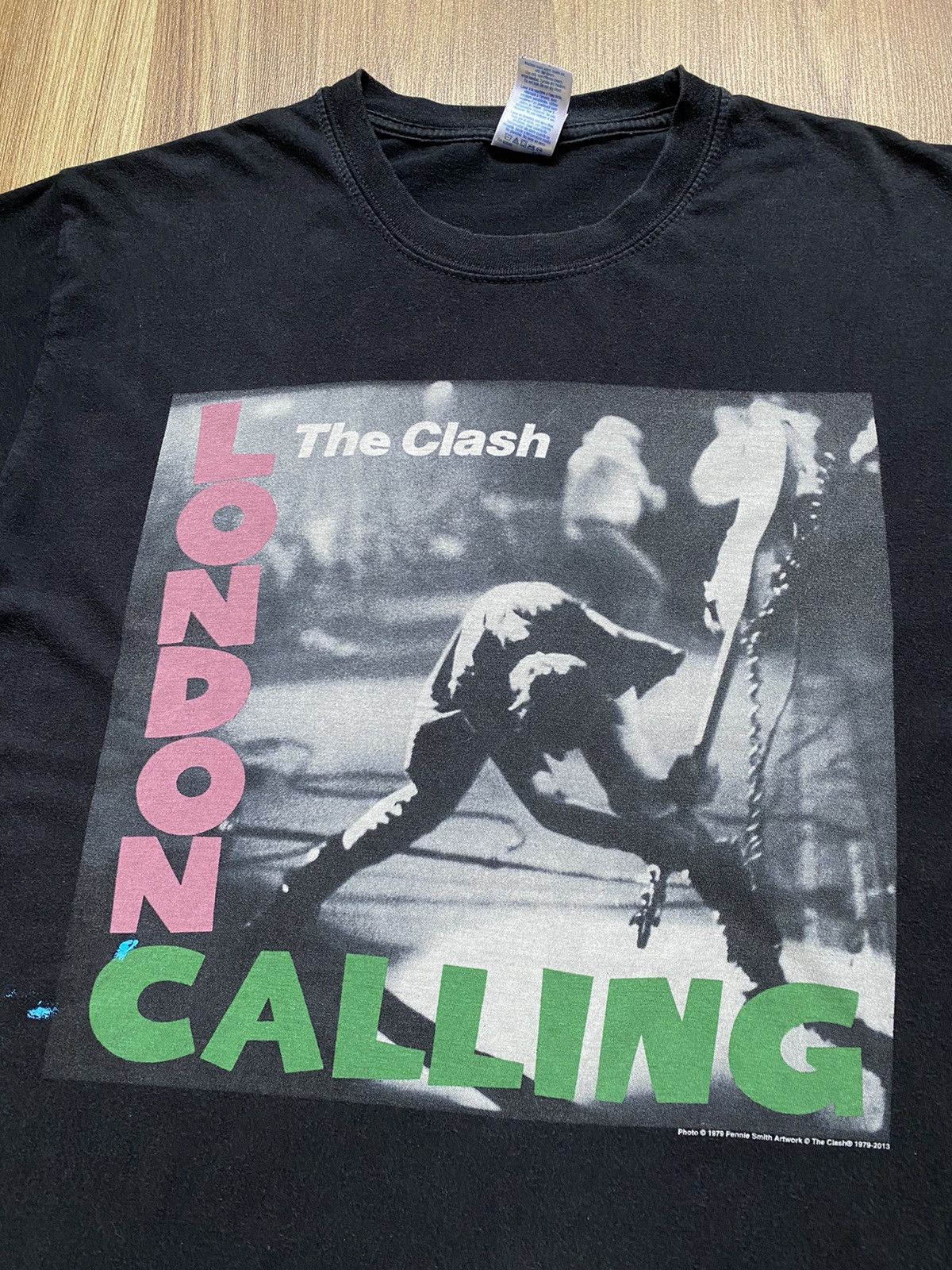 Band Tees Vintage Y2K The Clash London Calling T Shirt Pistols Ramones Size US M / EU 48-50 / 2 - 2 Thumbnail