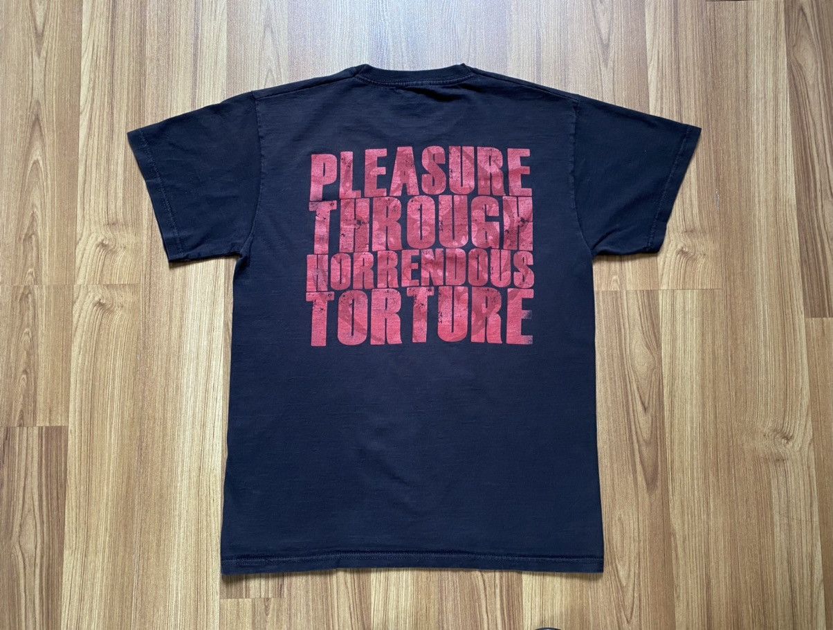 Band Tees Vintage Y2K Kraanium Torture T Shirt Tee Sinister Goatwhore Size US M / EU 48-50 / 2 - 8 Thumbnail