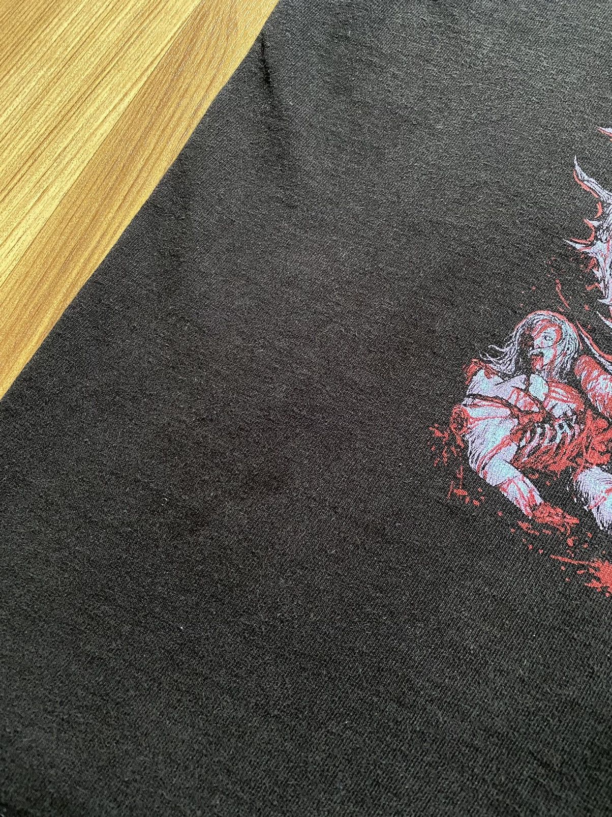 Band Tees Vintage Y2K Kraanium Torture T Shirt Tee Sinister Goatwhore Size US M / EU 48-50 / 2 - 6 Thumbnail