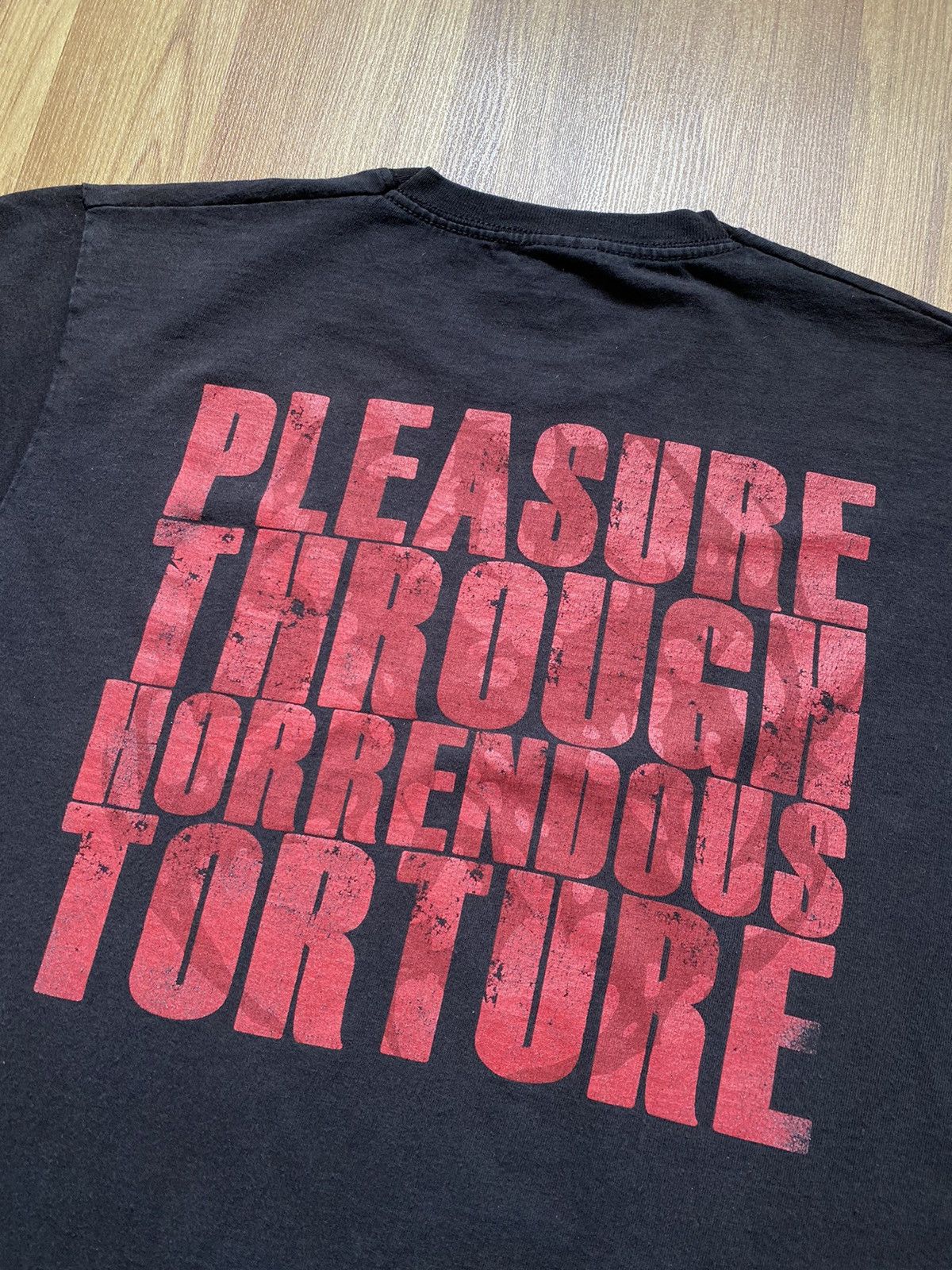 Band Tees Vintage Y2K Kraanium Torture T Shirt Tee Sinister Goatwhore Size US M / EU 48-50 / 2 - 9 Thumbnail