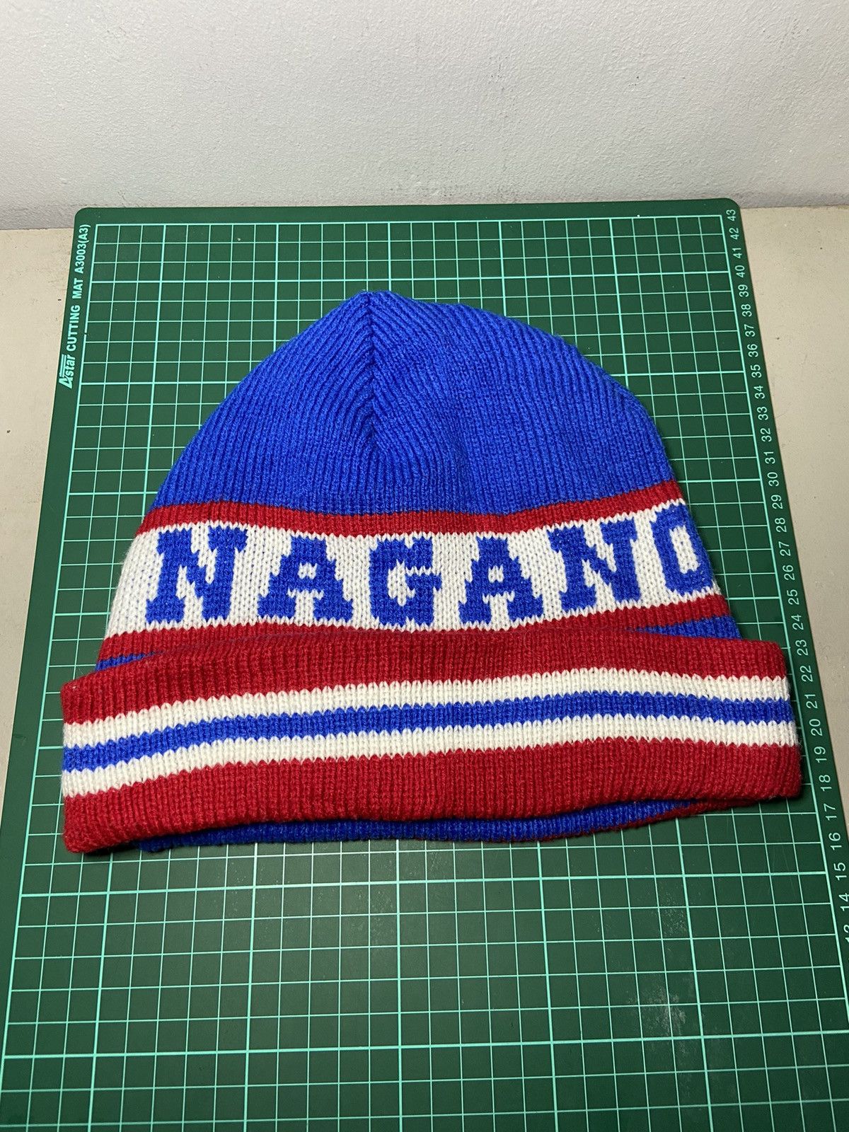 Mizuno VINTAGE MIZUNO NAGANO 1998 SPELLOUT BEANIES Size ONE SIZE - 2 Thumbnail