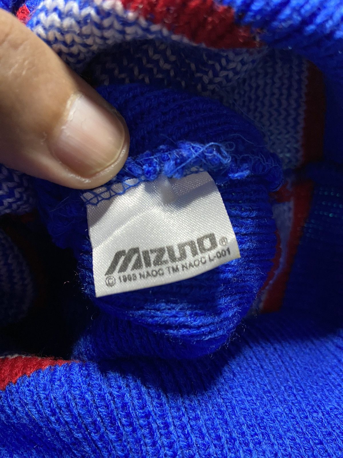 Mizuno VINTAGE MIZUNO NAGANO 1998 SPELLOUT BEANIES Size ONE SIZE - 4 Thumbnail
