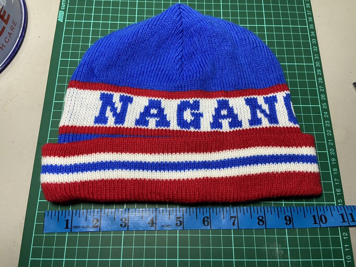 Mizuno VINTAGE MIZUNO NAGANO 1998 SPELLOUT BEANIES Size ONE SIZE - 6 Thumbnail