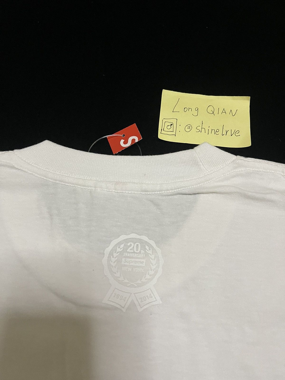 Supreme Supreme 20th anniversary box logo tee dswt Size US M / EU 48-50 / 2 - 5 Thumbnail