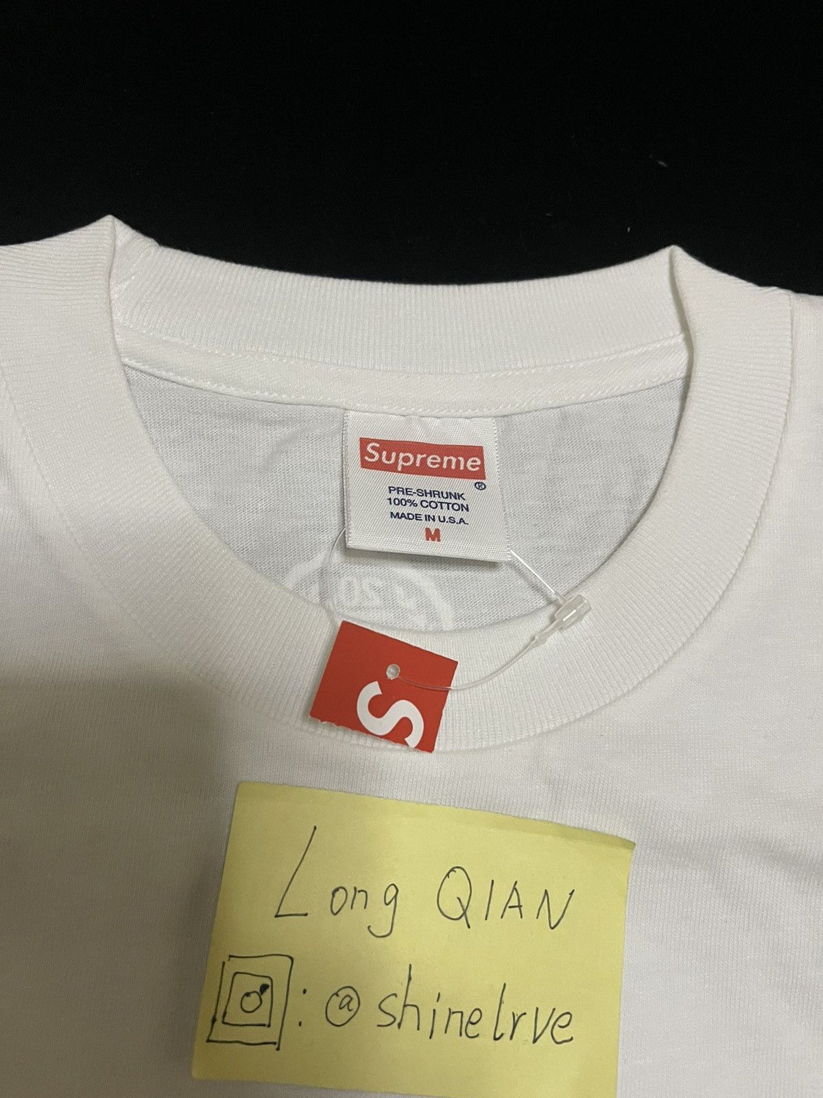 Supreme Supreme 20th anniversary box logo tee dswt Size US M / EU 48-50 / 2 - 3 Thumbnail