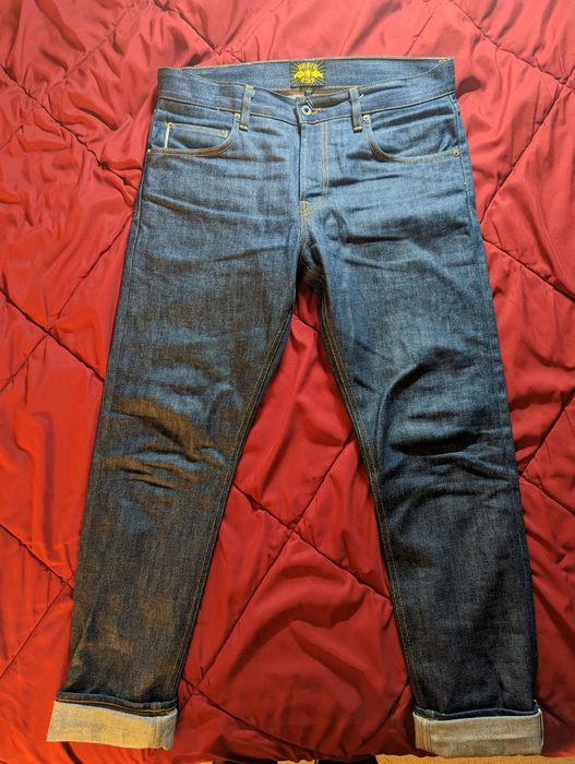 Brave Star Selvage The True Straight 13.5oz 'Blue Collar' Cone Mills  Selvage