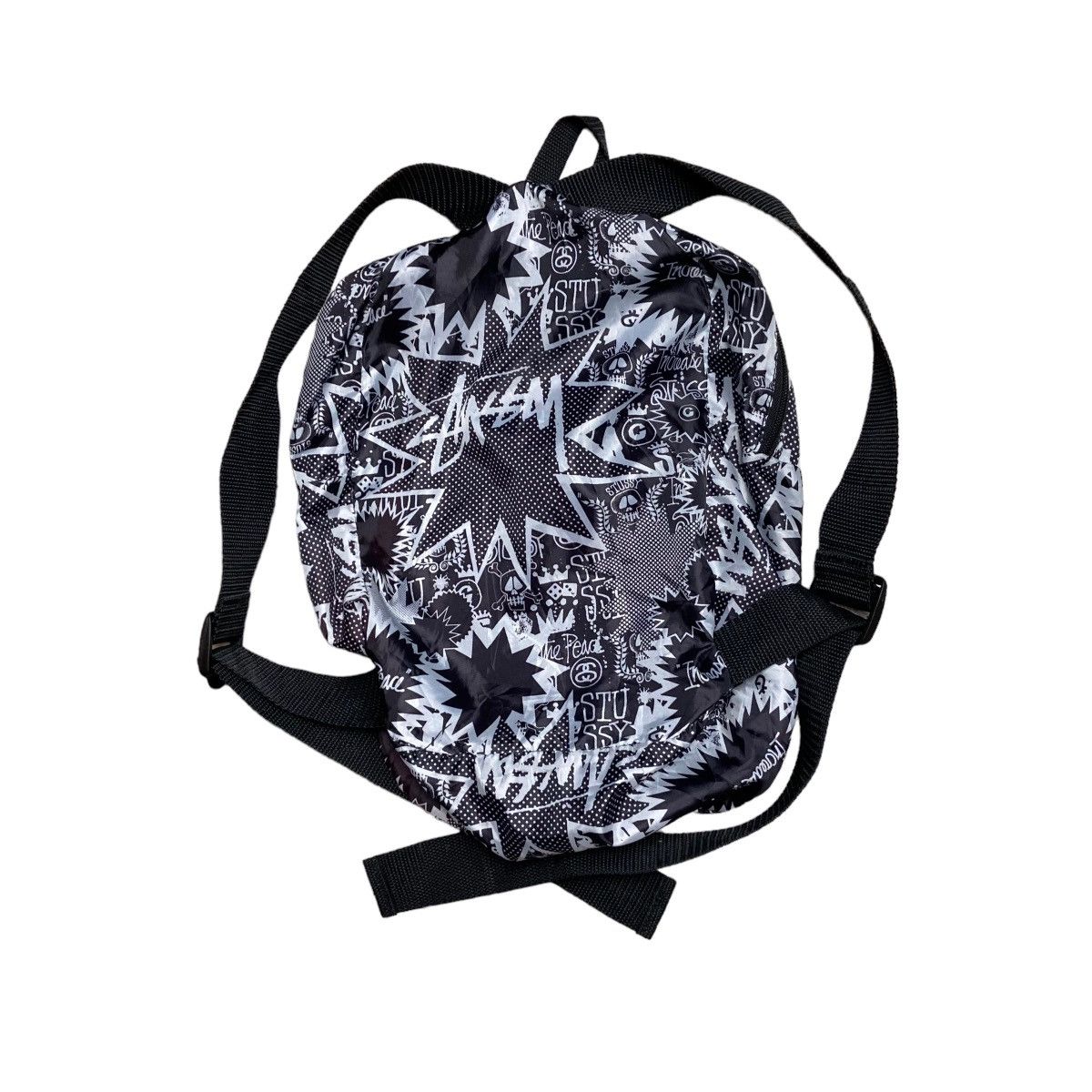 Stussy Vintage Stussy Nylon Backpack Size ONE SIZE - 2 Thumbnail