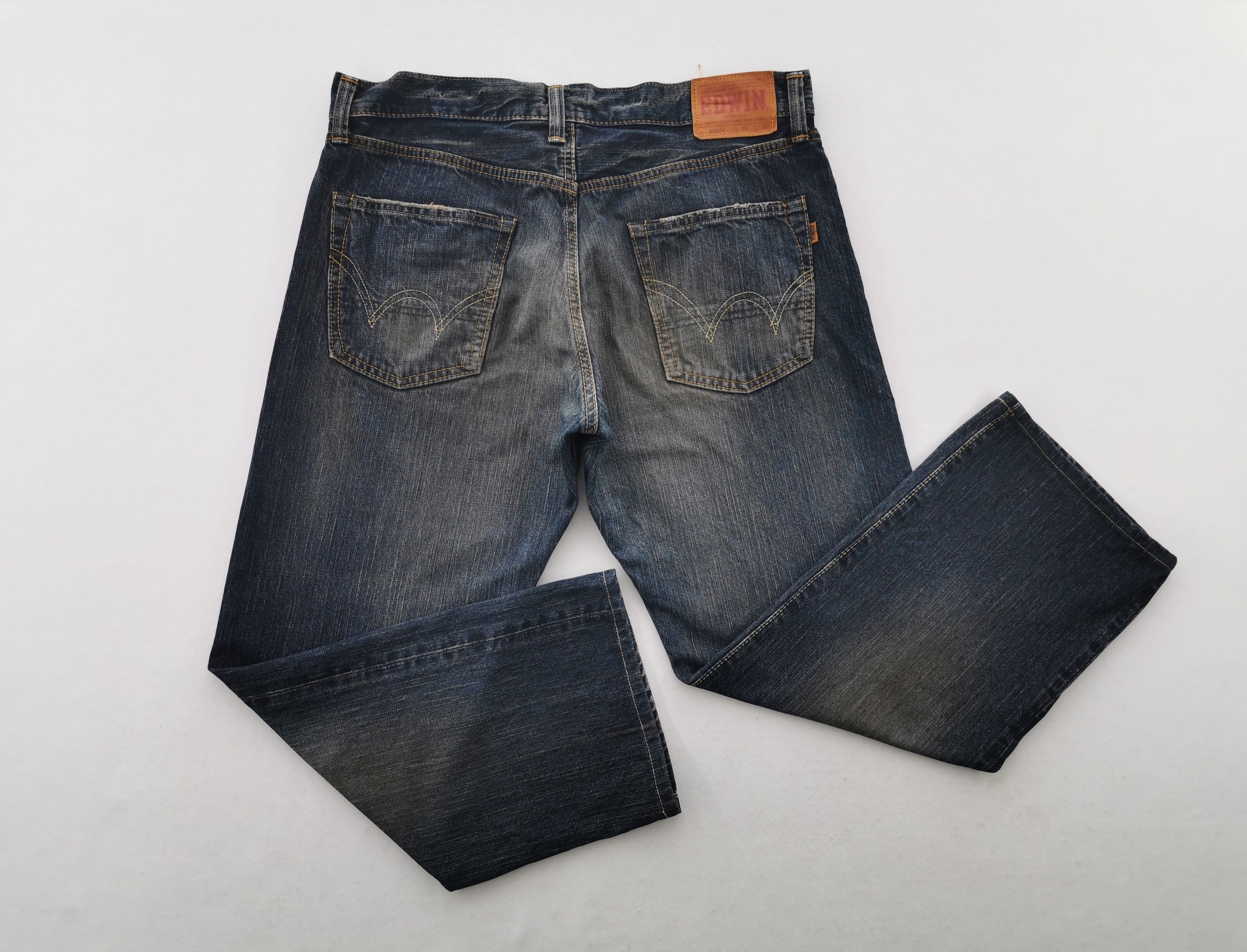 Vintage Edwin Lot 505ZX Selvedge Denim Made In Japan Size 36 - www