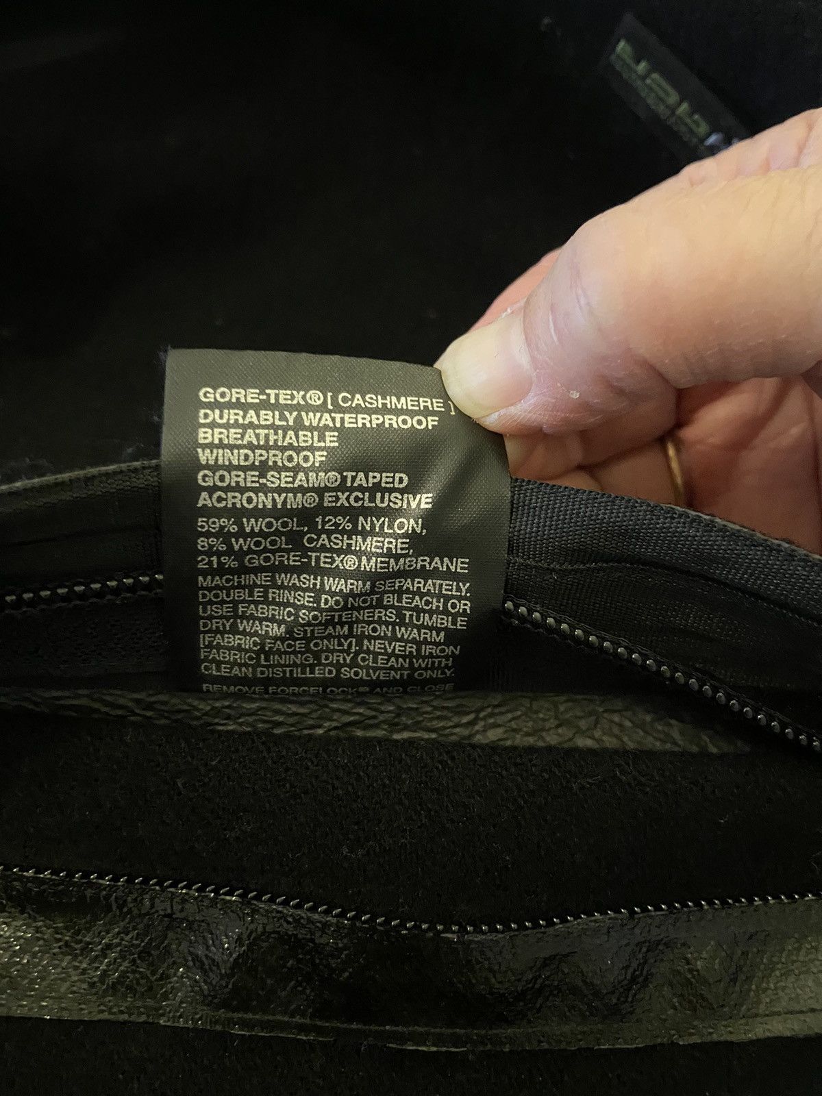 Acronym Acronym GORE-TEX Cashmere Jacket XL Size US XL / EU 56 / 4 - 11 Thumbnail