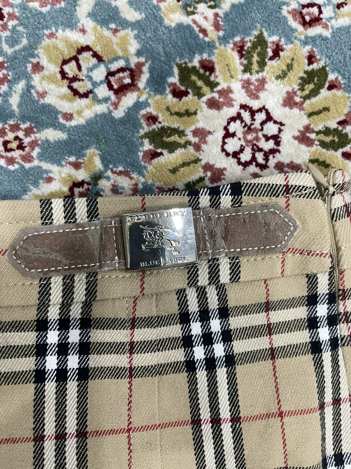 Burberry × Designer Burberry Novacheck Midi Skirt Size XS / US 0-2 / IT 36-38 - 5 Thumbnail