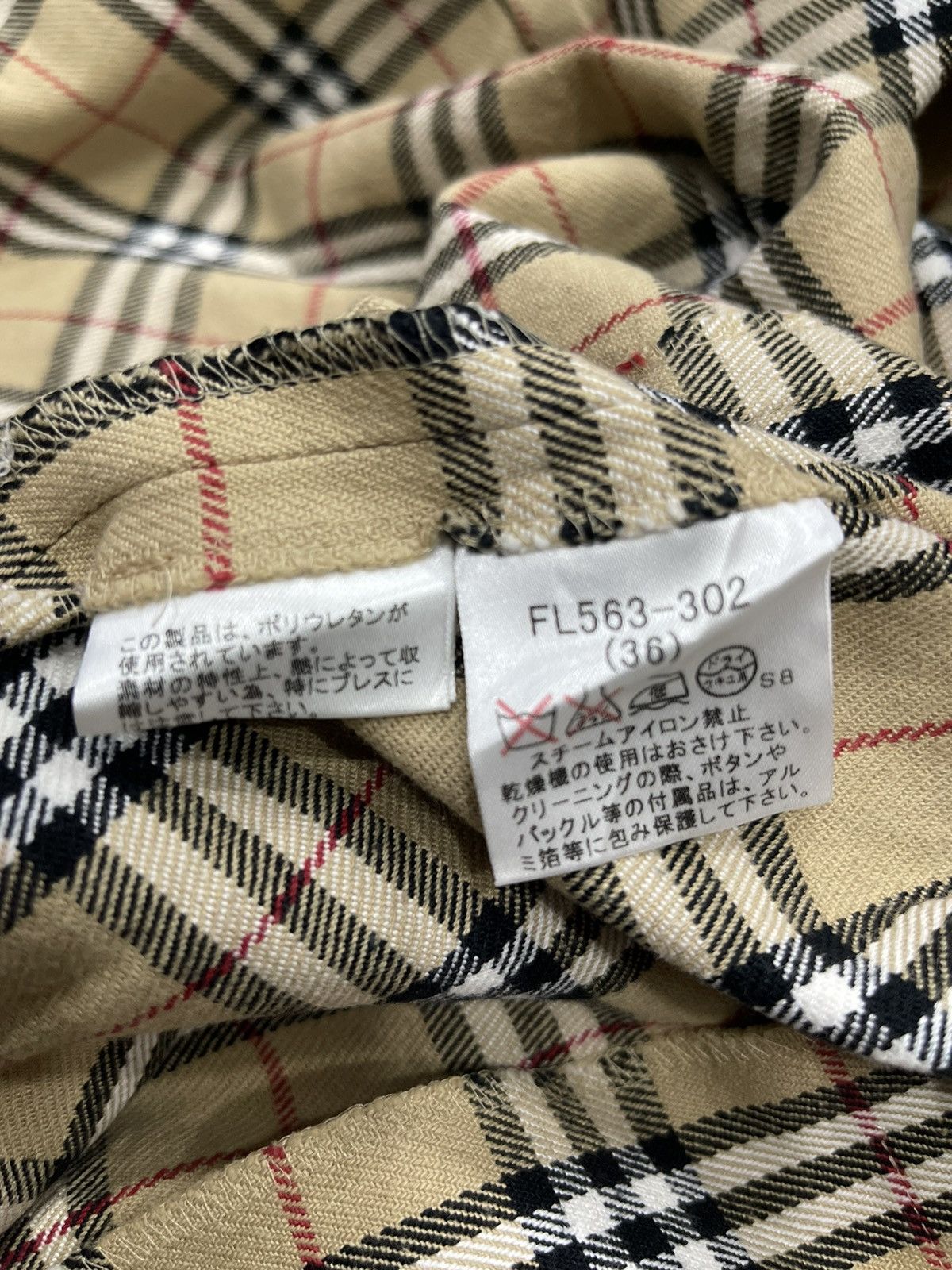 Burberry × Designer Burberry Novacheck Midi Skirt Size XS / US 0-2 / IT 36-38 - 4 Thumbnail