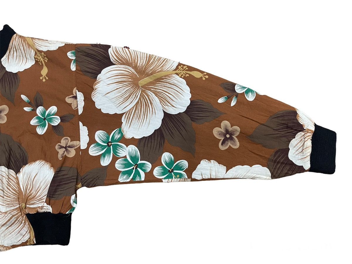 Designer × Kenzo × Vintage Kenzo Cropped Floral Reversible Jacket Size ONE SIZE - 3 Thumbnail