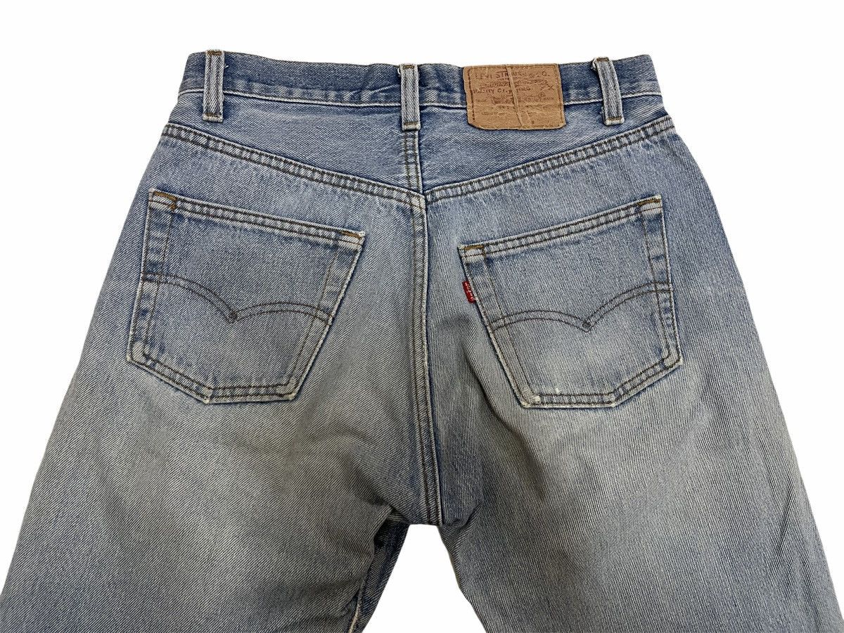 Levi's Vintage Clothing × Vintage Vintage Levi’s 501 x 80s Distressed Jeans made in USA Size US 30 / EU 46 - 5 Thumbnail
