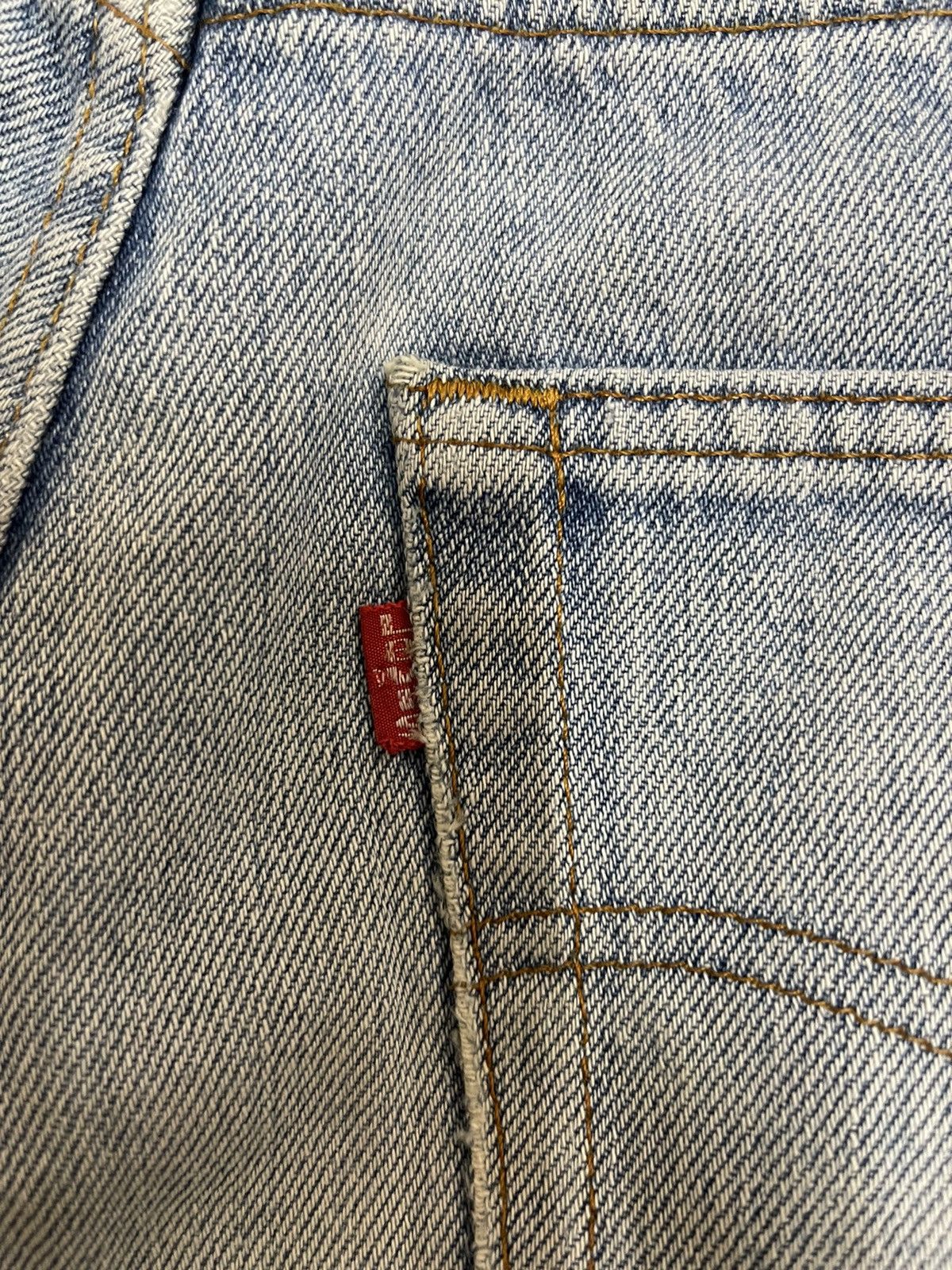 Levi's Vintage Clothing × Vintage Vintage Levi’s 501 x 80s Distressed Jeans made in USA Size US 30 / EU 46 - 6 Thumbnail