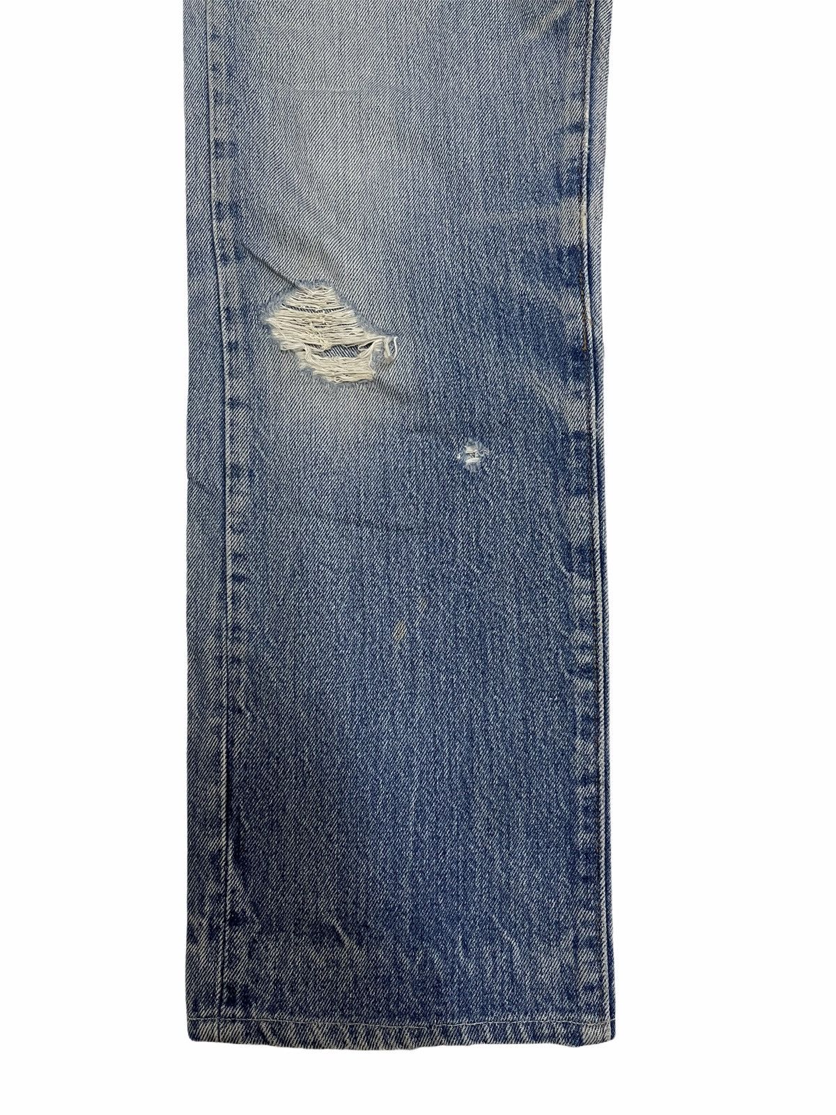 Levi's Vintage Clothing × Vintage Vintage Levi’s 501 x 80s Distressed Jeans made in USA Size US 30 / EU 46 - 4 Thumbnail