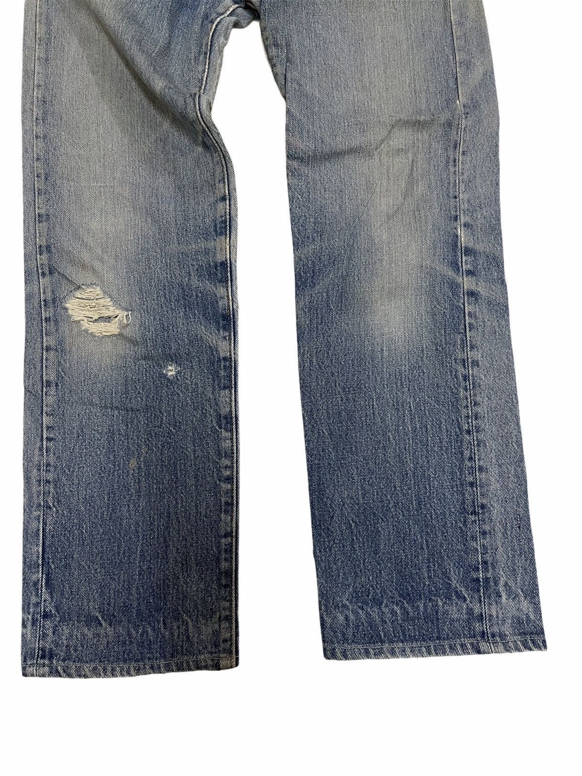 Levi's Vintage Clothing × Vintage Vintage Levi’s 501 x 80s Distressed Jeans made in USA Size US 30 / EU 46 - 3 Thumbnail