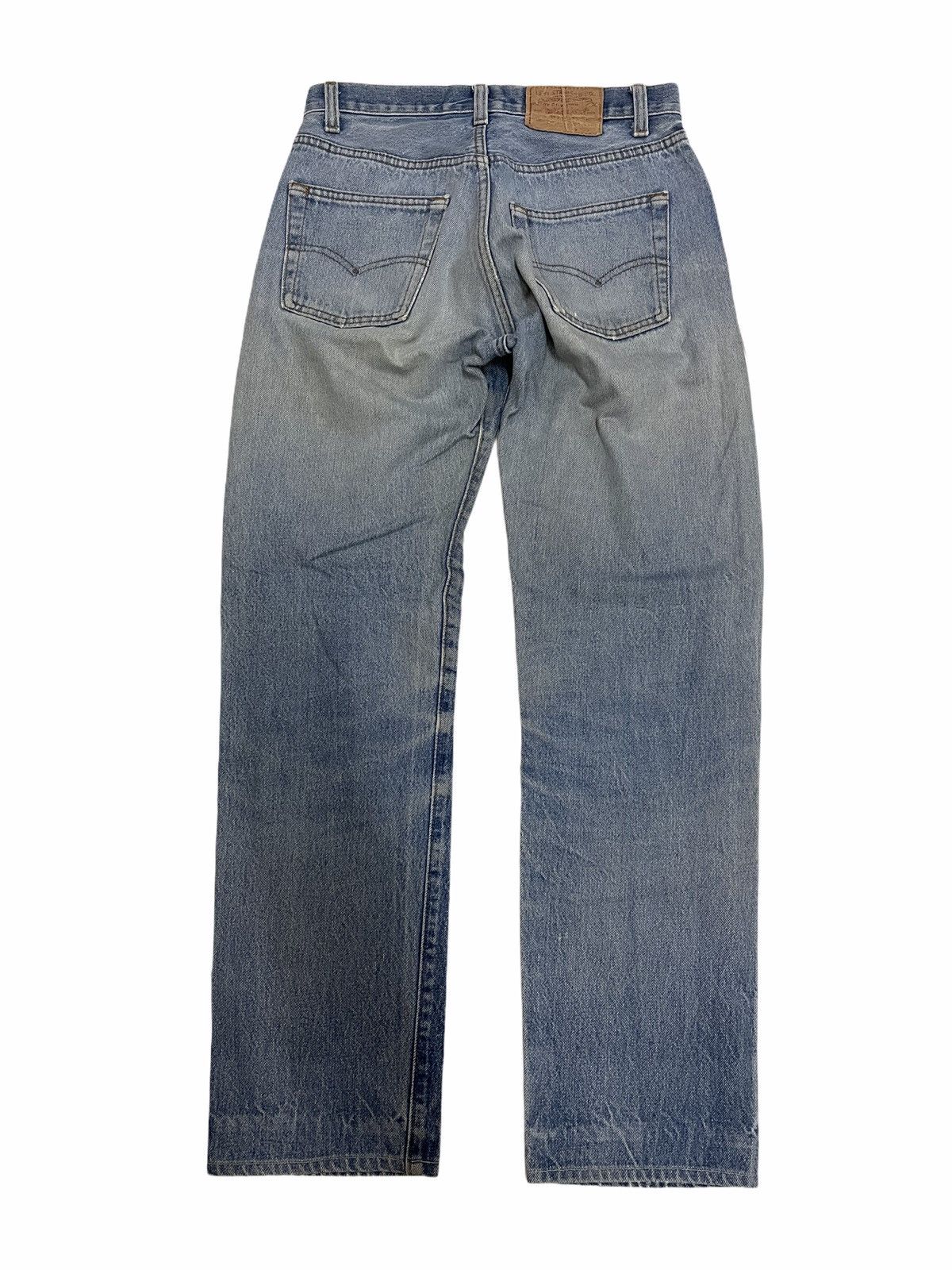 Levi's Vintage Clothing × Vintage Vintage Levi’s 501 x 80s Distressed Jeans made in USA Size US 30 / EU 46 - 2 Thumbnail