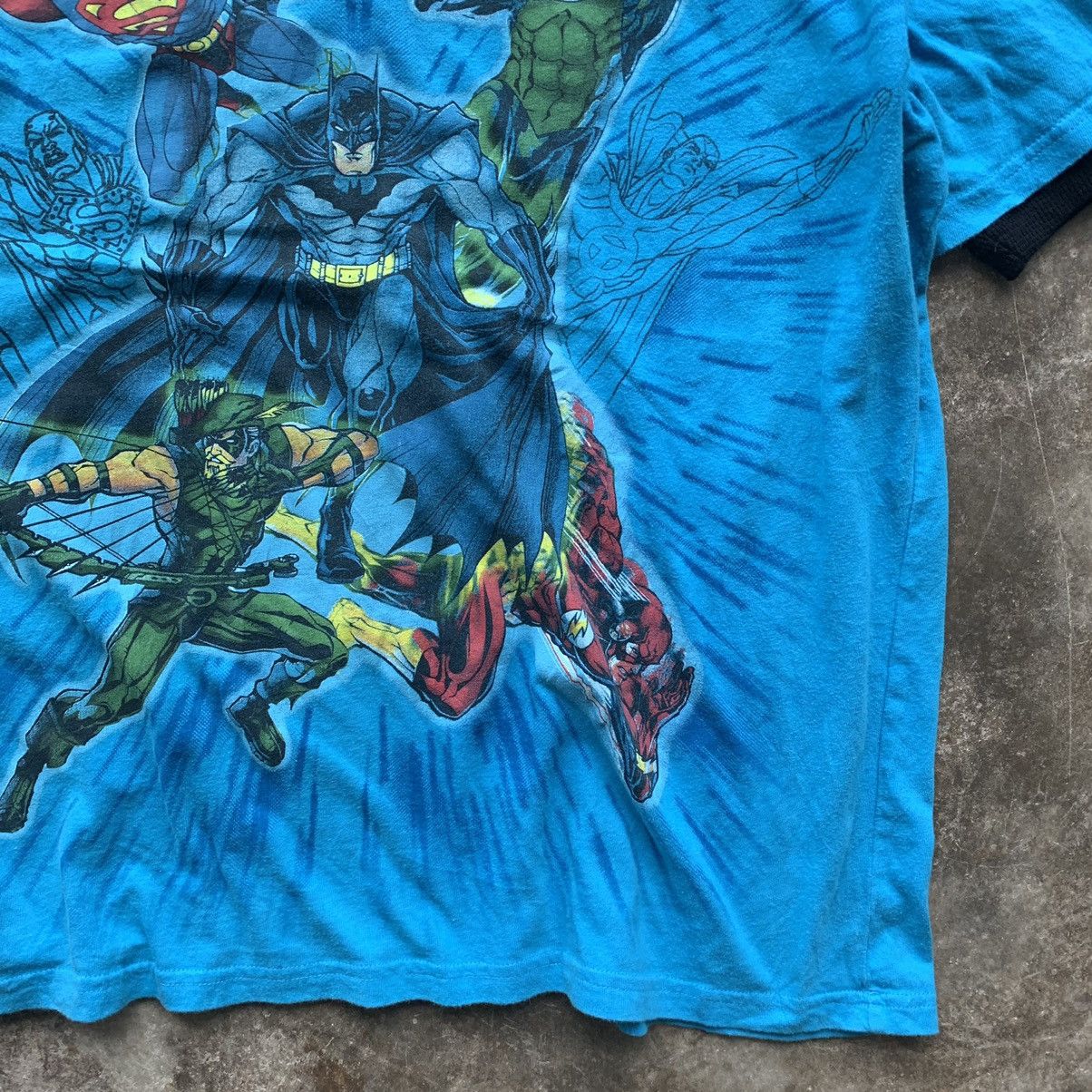 DC Comics × Vintage Dc Comics characters vintage blue T-Shirt tee Size US XL / EU 56 / 4 - 4 Thumbnail