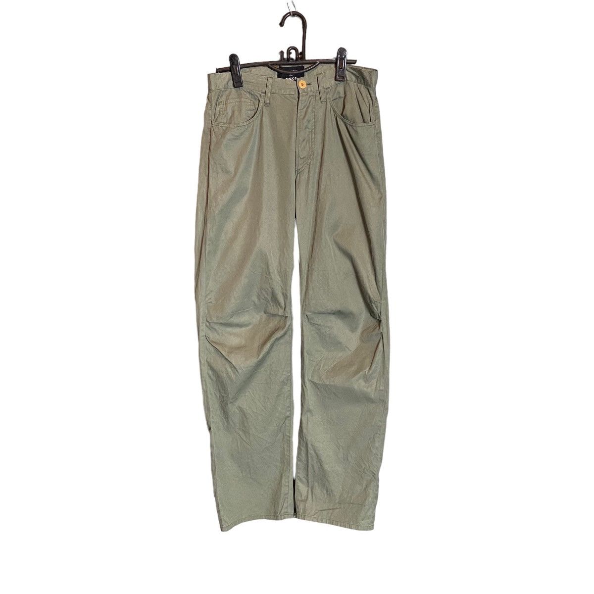 CABANE de ZUCCa × Issey Miyake Issey Miyake Cabane de Zucca Khaki Pants Size US 31 - 1 Thumbnail